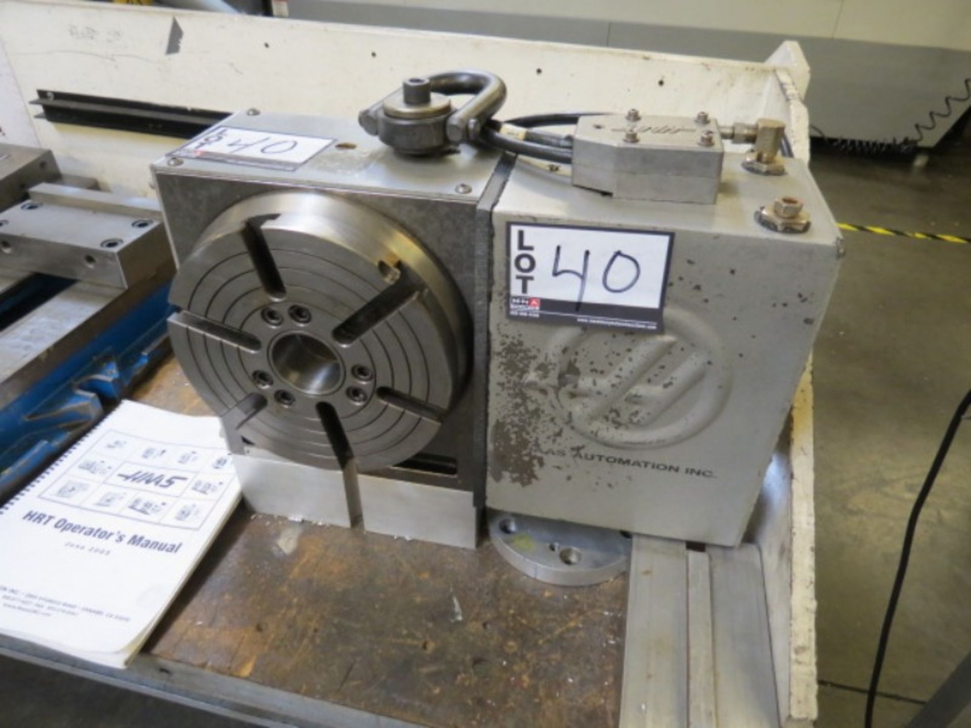 HAAS HRT-210 4 Axis Rotary Table W/ Brushless Rotary Control - Image 5 of 6