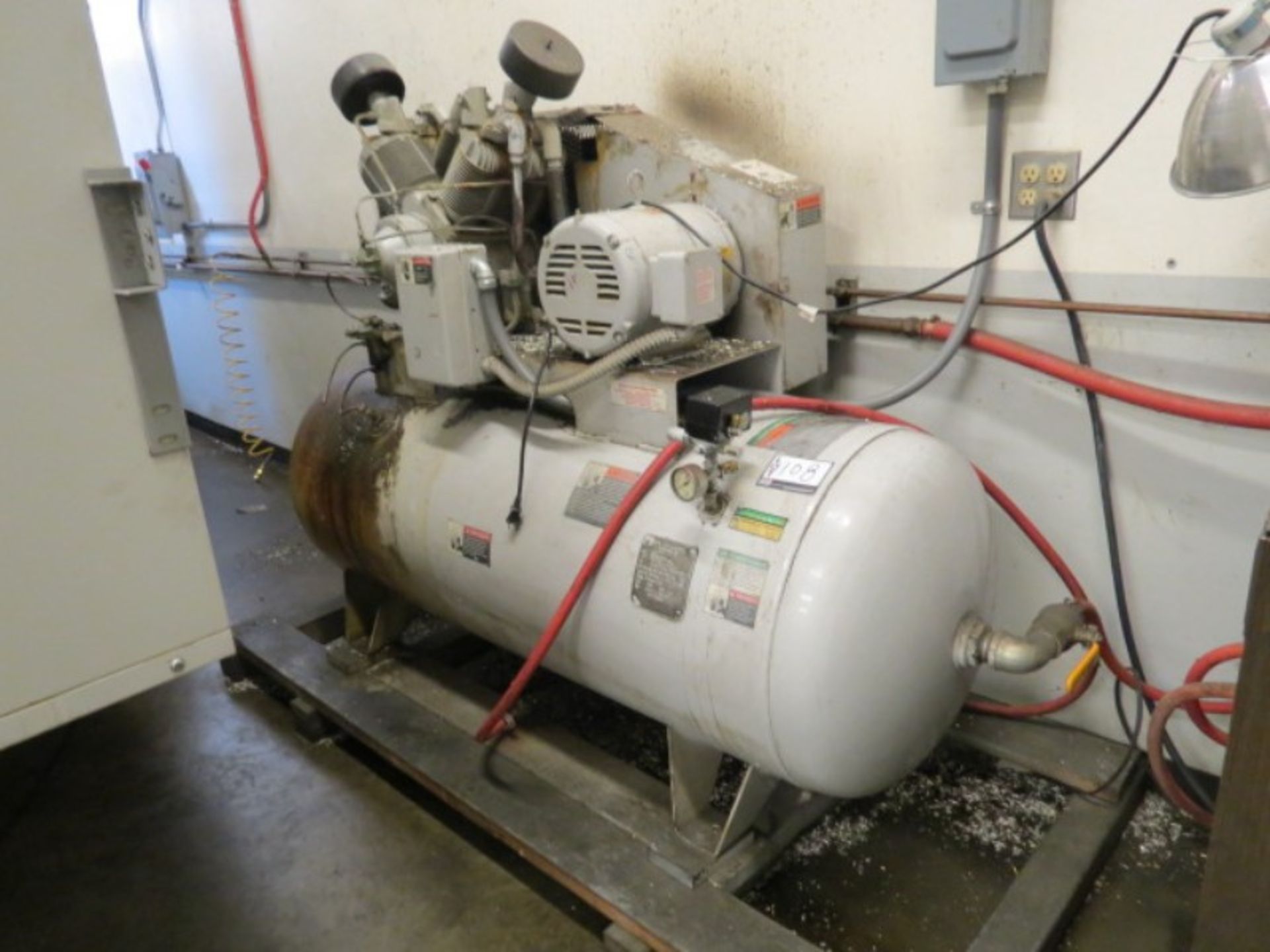 Curtis 10 HP air Compressor with Dryer & Air Tank - Image 2 of 5