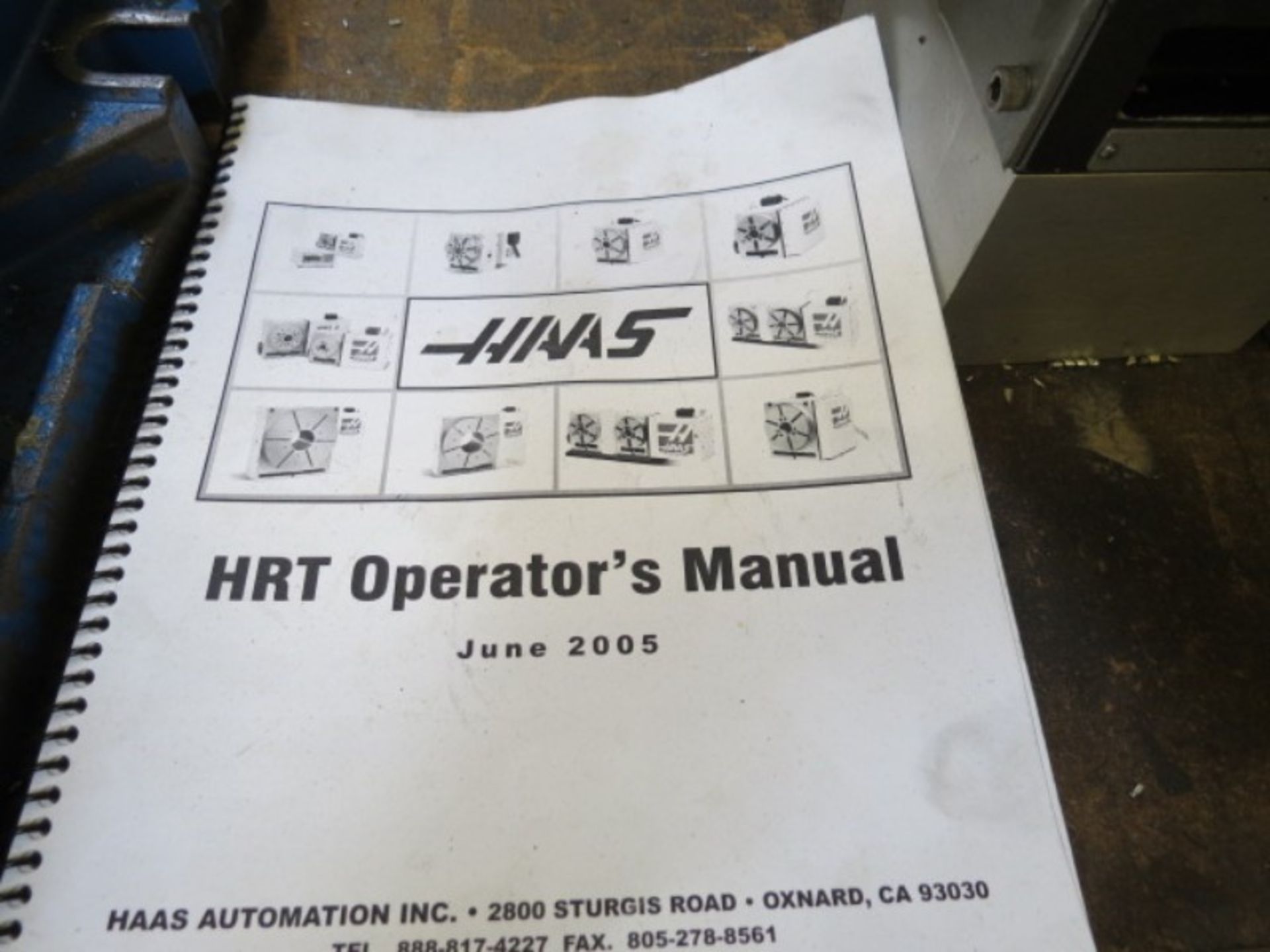 HAAS HRT-210 4 Axis Rotary Table W/ Brushless Rotary Control - Image 6 of 6