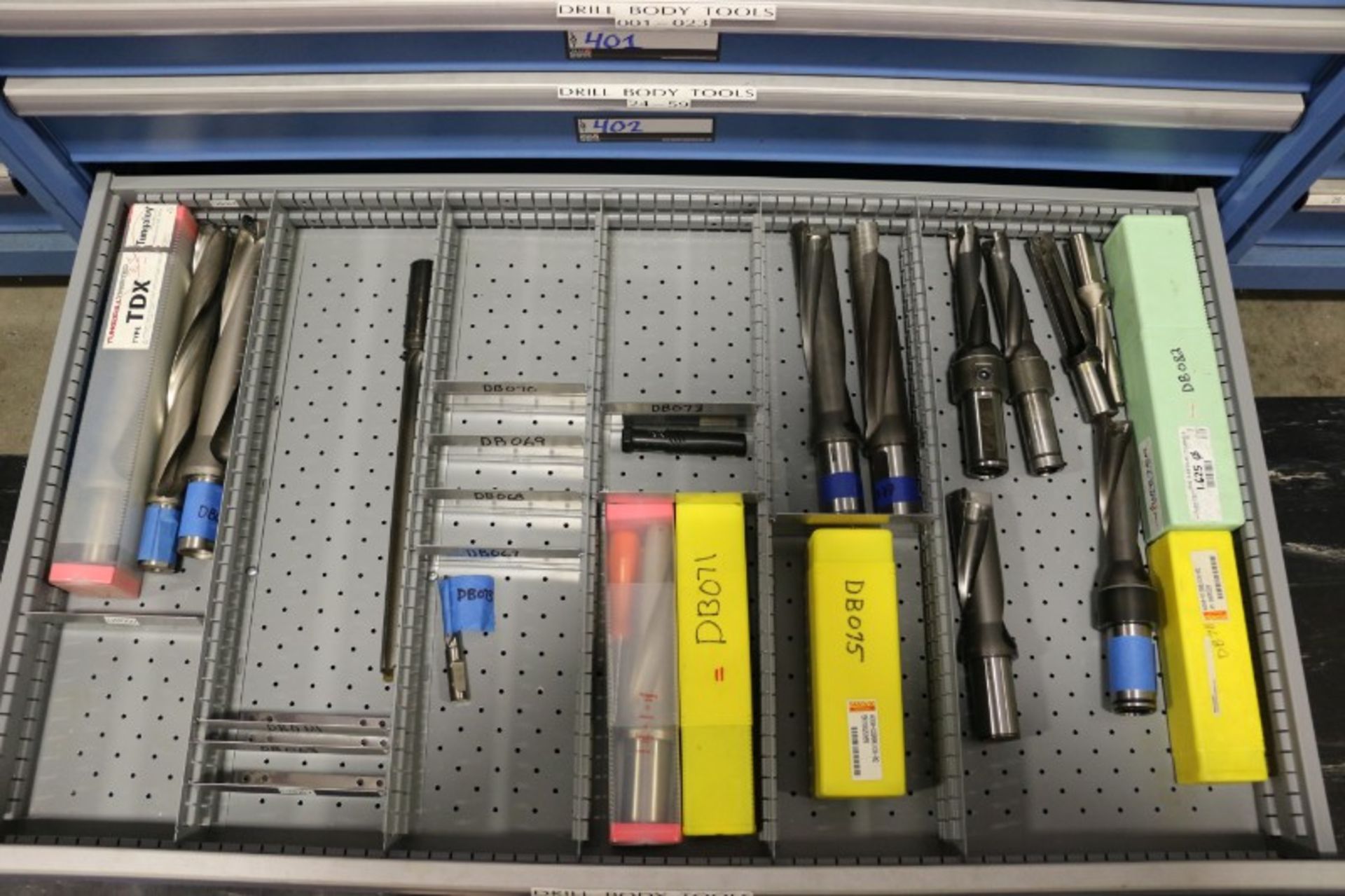 Drawer with Assorted Carbide Insert Indexable Drills - Image 2 of 3