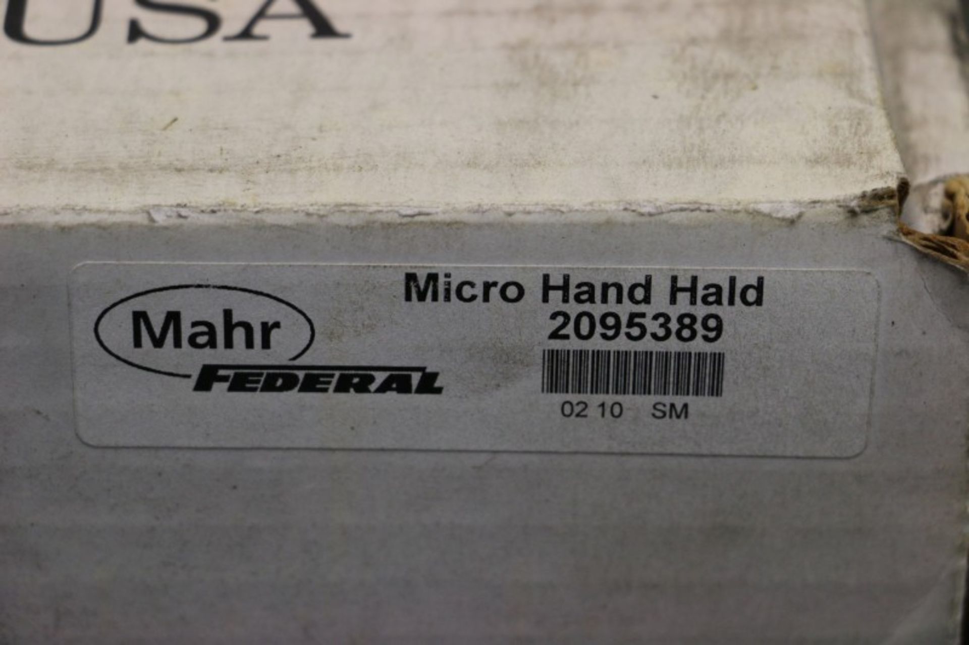 Mahr Federal Dimensionair Mechanical Air Amplifier with Micro Hand Hald - Image 6 of 8