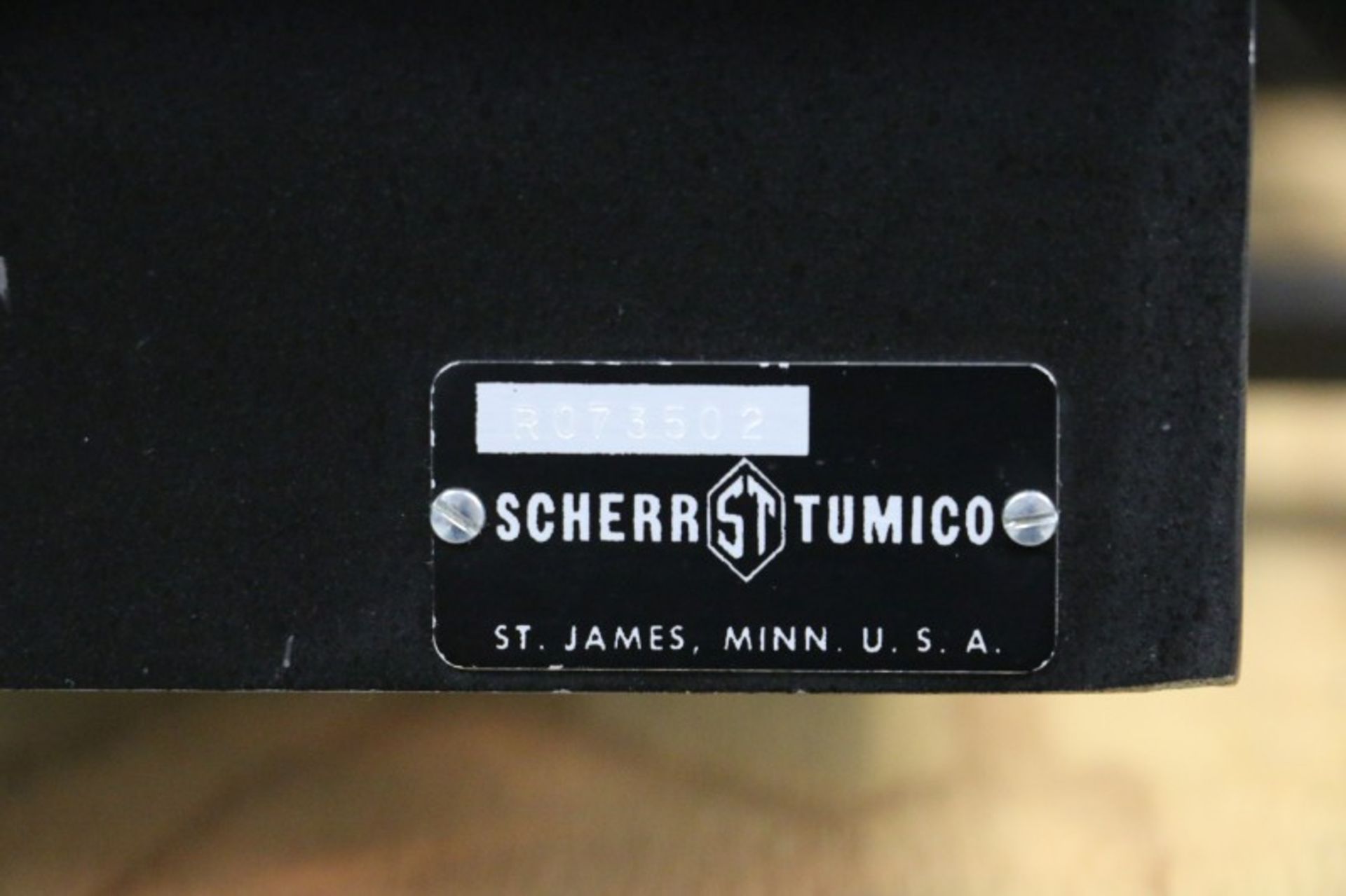 Scherr Tumico Comparator with Quadra Check 100 DRO, S/N R073502 - Image 8 of 9