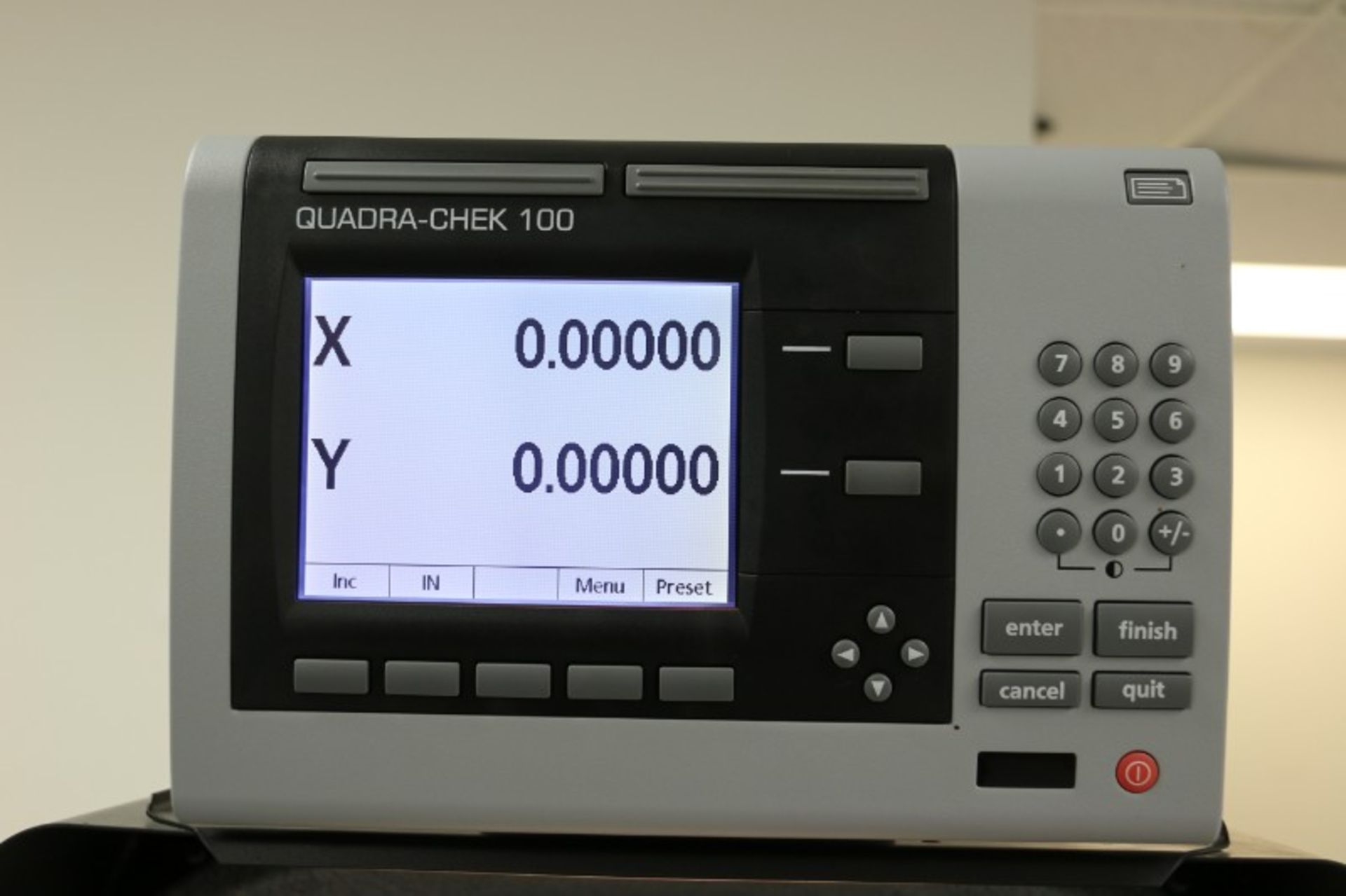 Scherr Tumico Comparator with Quadra Check 100 DRO, S/N R073502 - Image 7 of 9