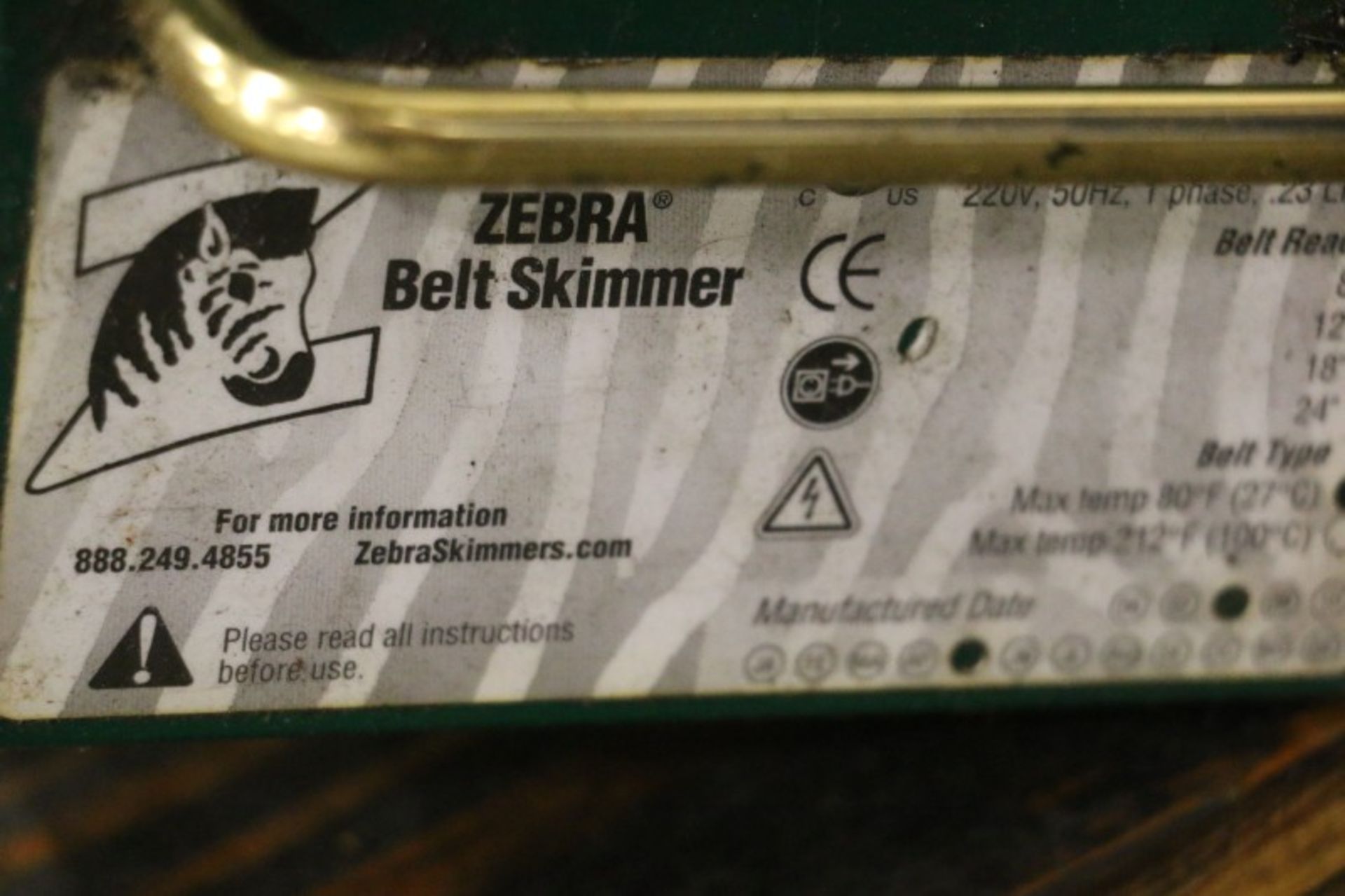 Zebra Belt Skimmer - Image 4 of 4