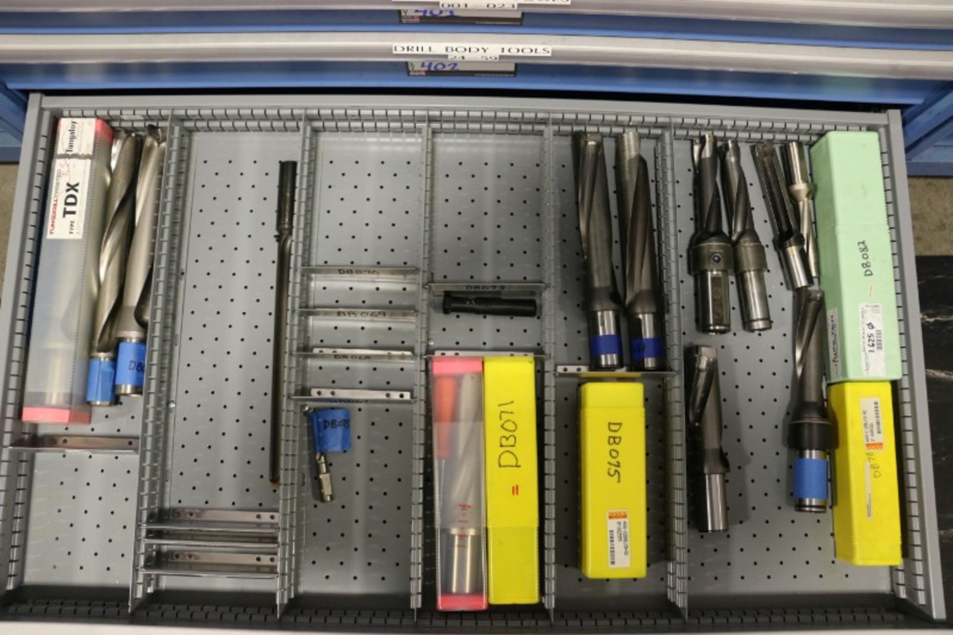 Drawer with Assorted Carbide Insert Indexable Drills - Image 3 of 3