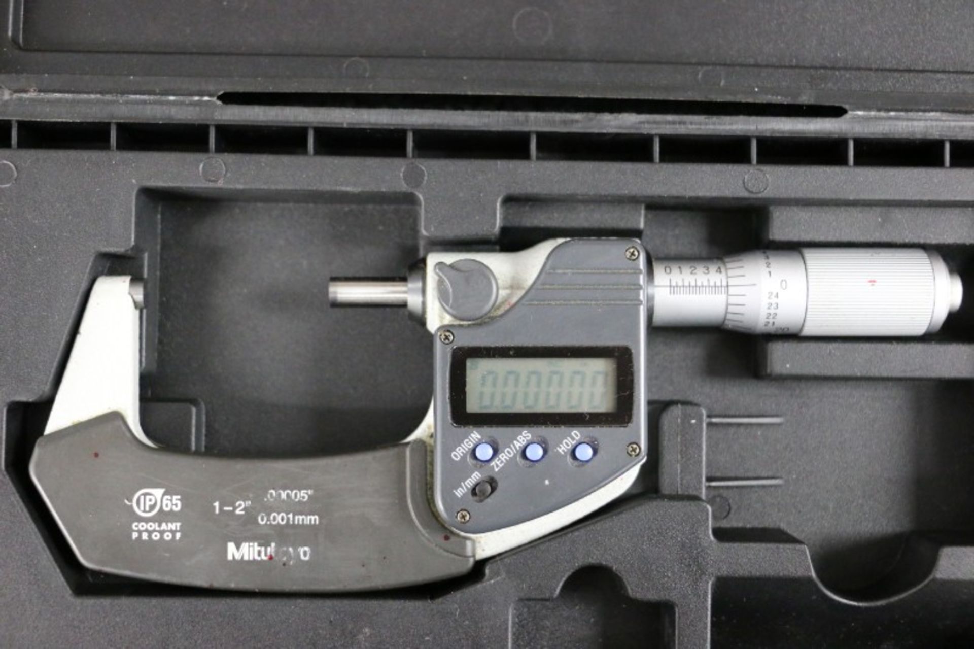 Mitutoyo 1" - 2" Digital Micrometer - Image 4 of 5