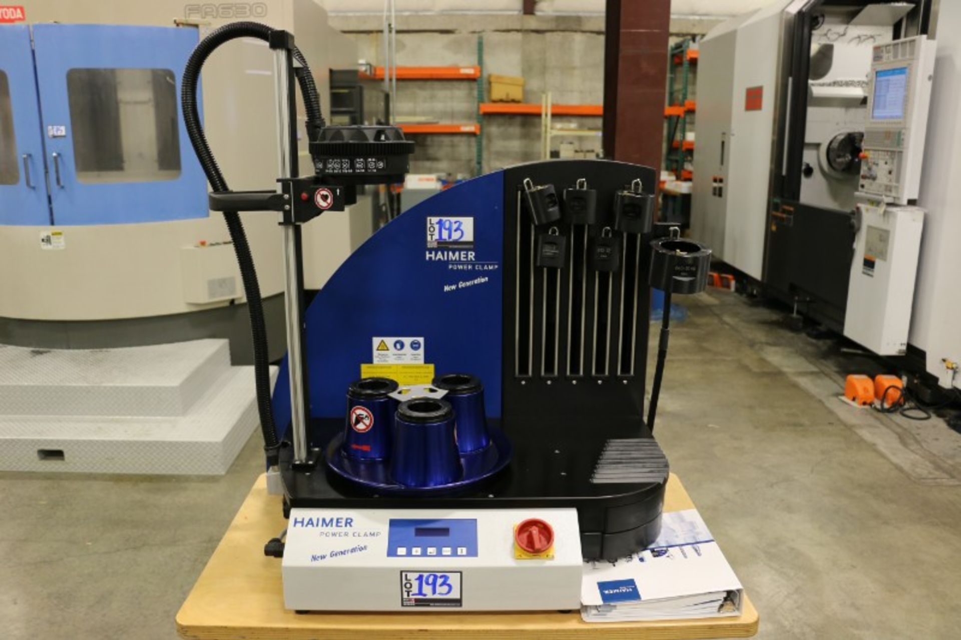 Haimer Power Clamp Heat Shrink Machine for High Speed Tooling - Image 4 of 9