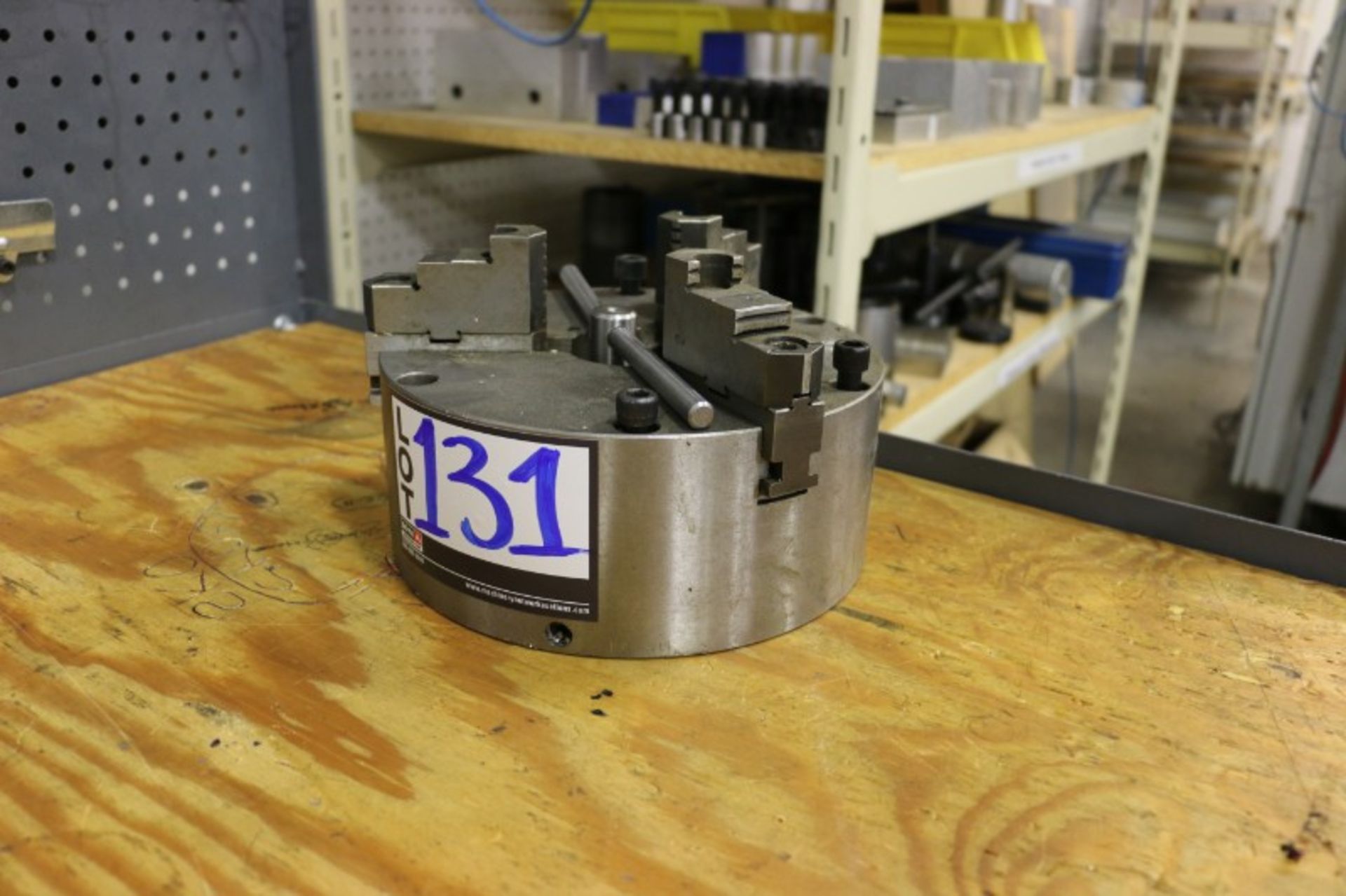 8" 3 Jaw Chuck - Image 3 of 3