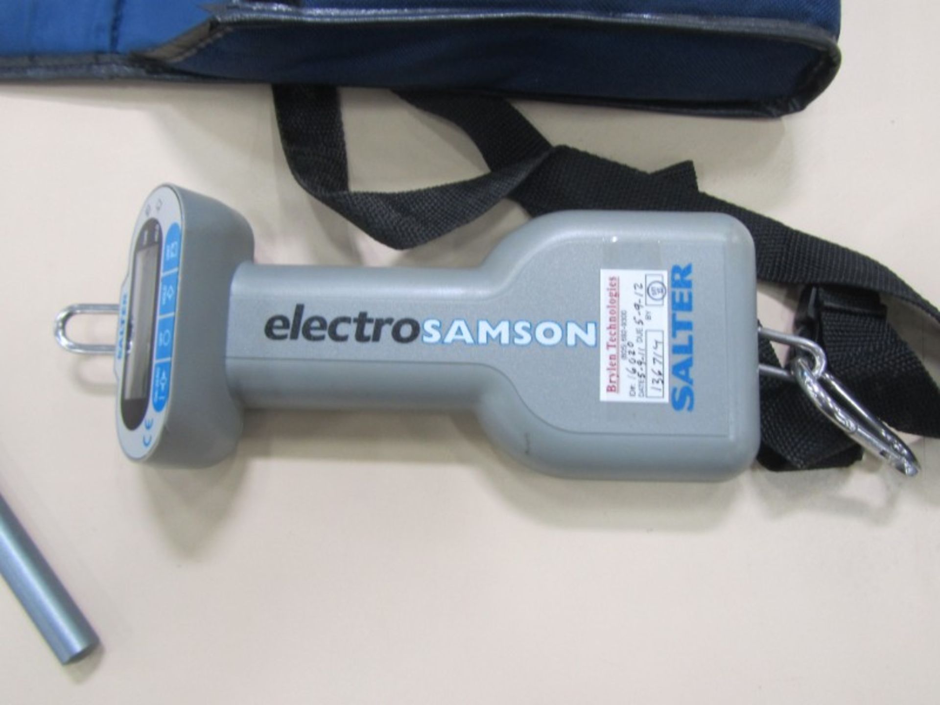 Salter Electro Samson Portable Digital Hanging Scale with case