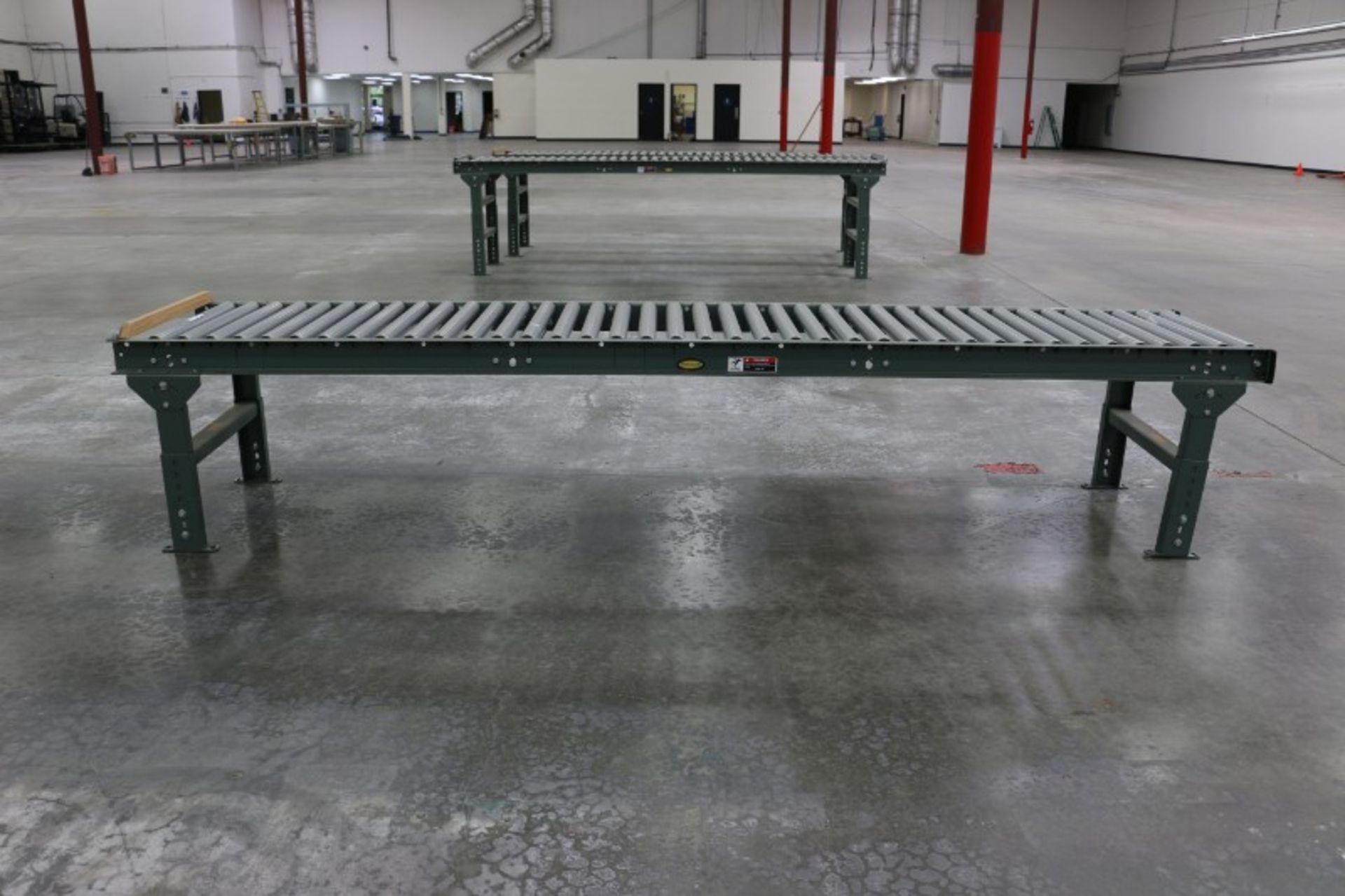 Roller Conveyer, 120"L x 24"W - Image 2 of 3