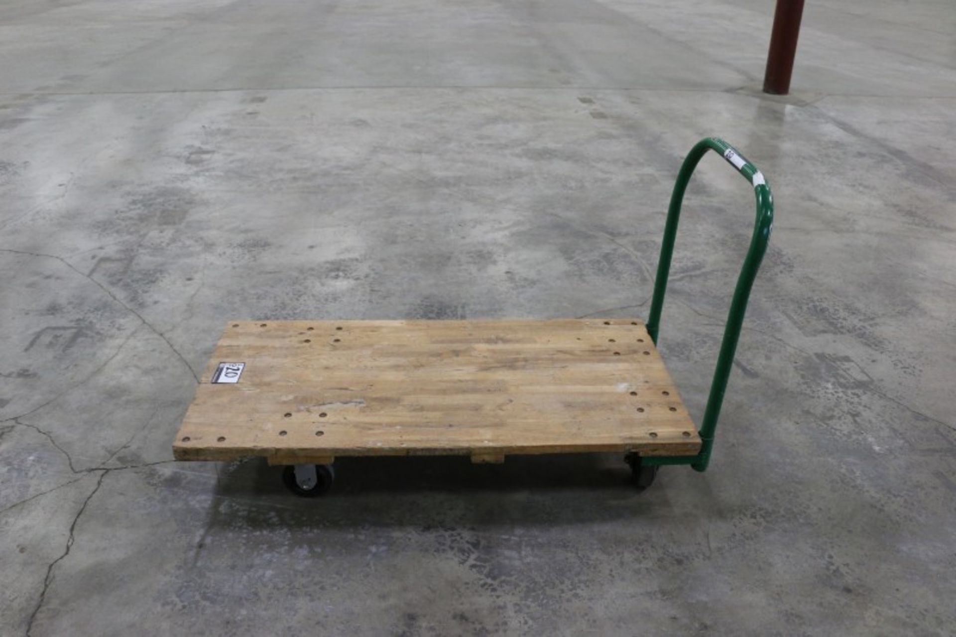 Wooden puch cart, 24" x 48" - Image 3 of 5