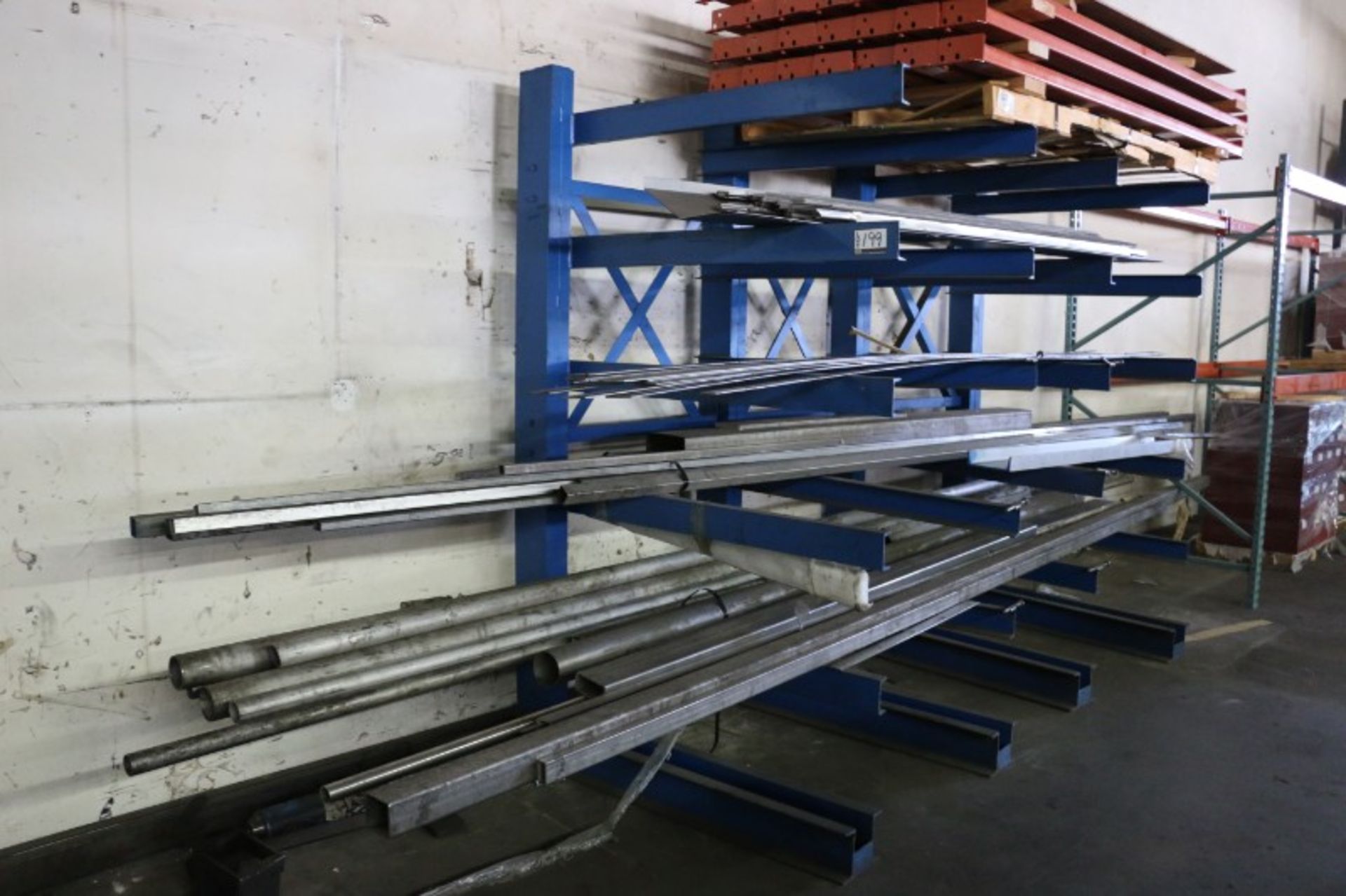 Rack with Assorted Metal (No Pallet Racking Beams) - Image 3 of 3