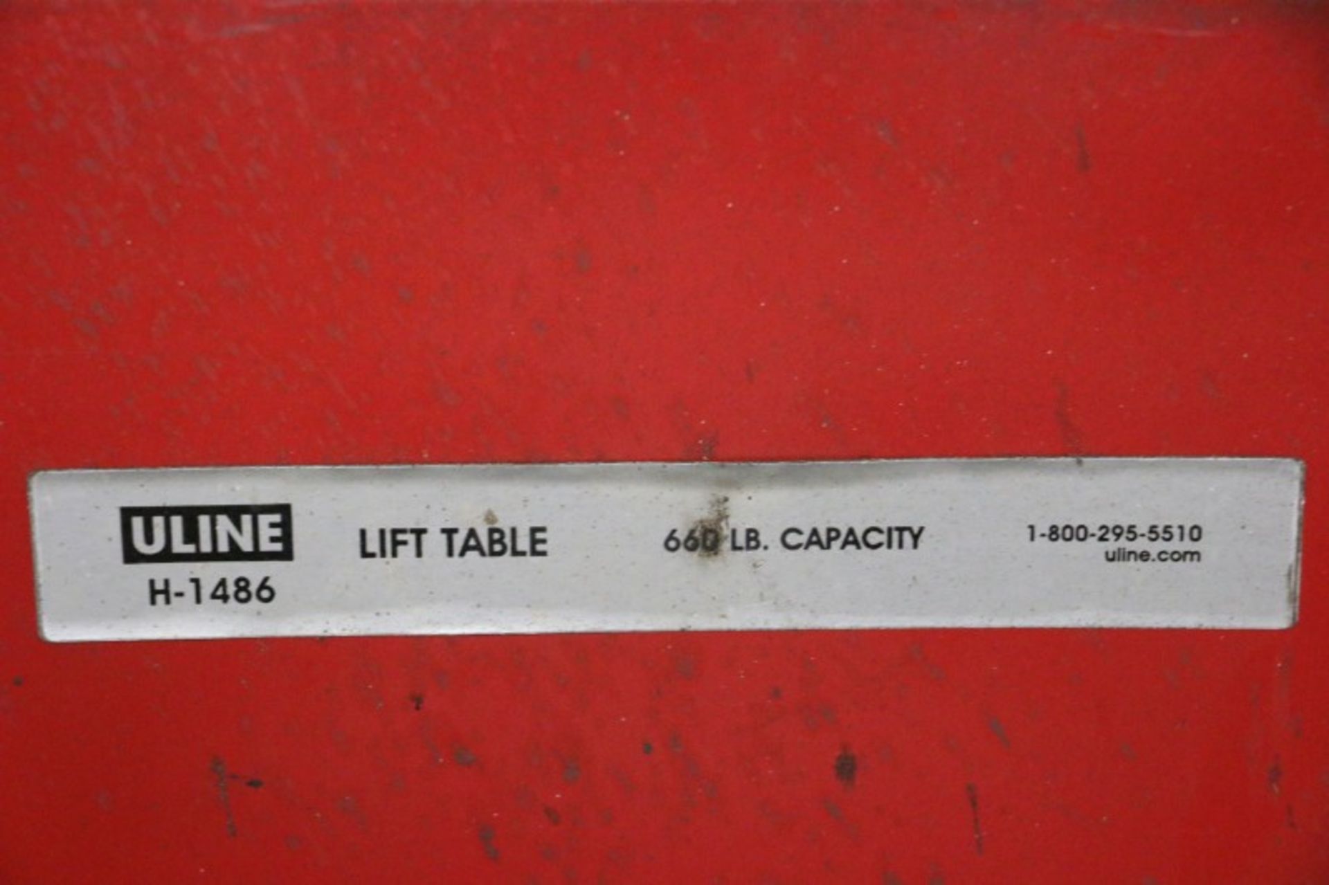 Uline H-1486 Lift Table 660lb Cap. - Image 4 of 4