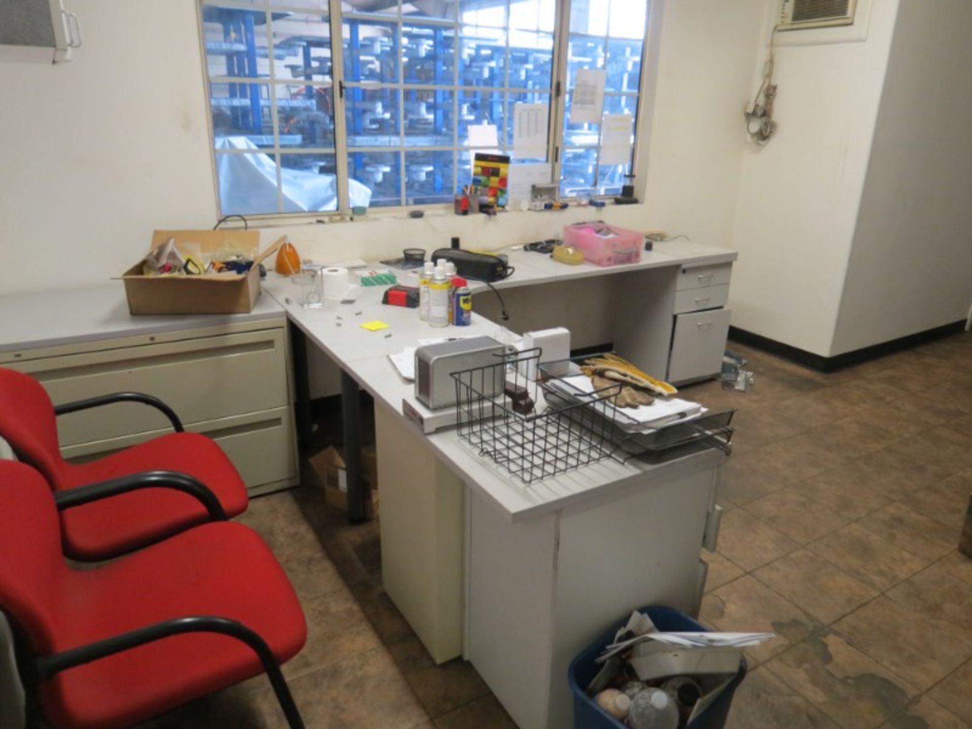 Room Content, Benches, Microwaves, Desks - Image 2 of 2