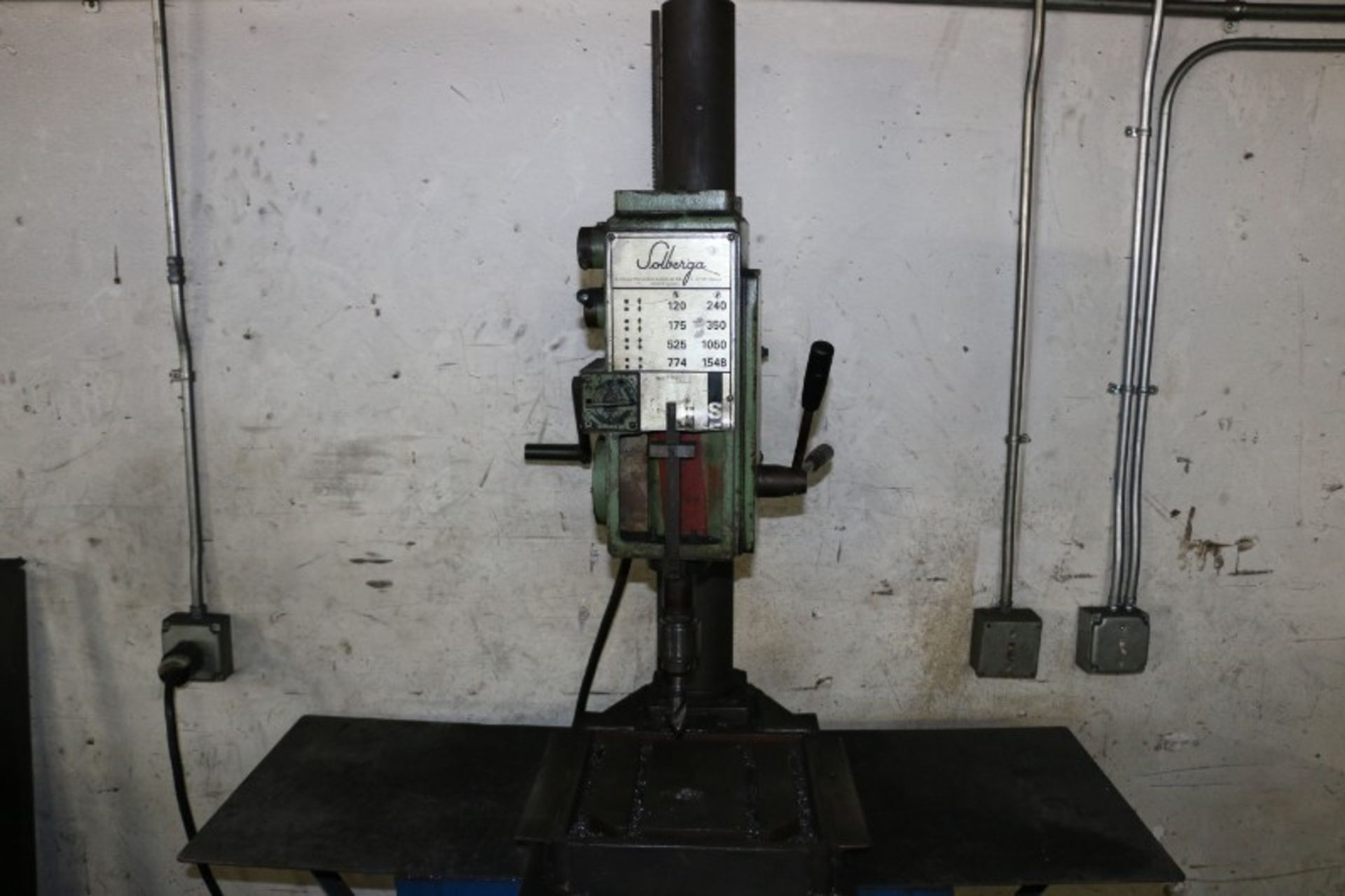 Solberga Manual Drill Press, S/N 3126 - Image 2 of 7