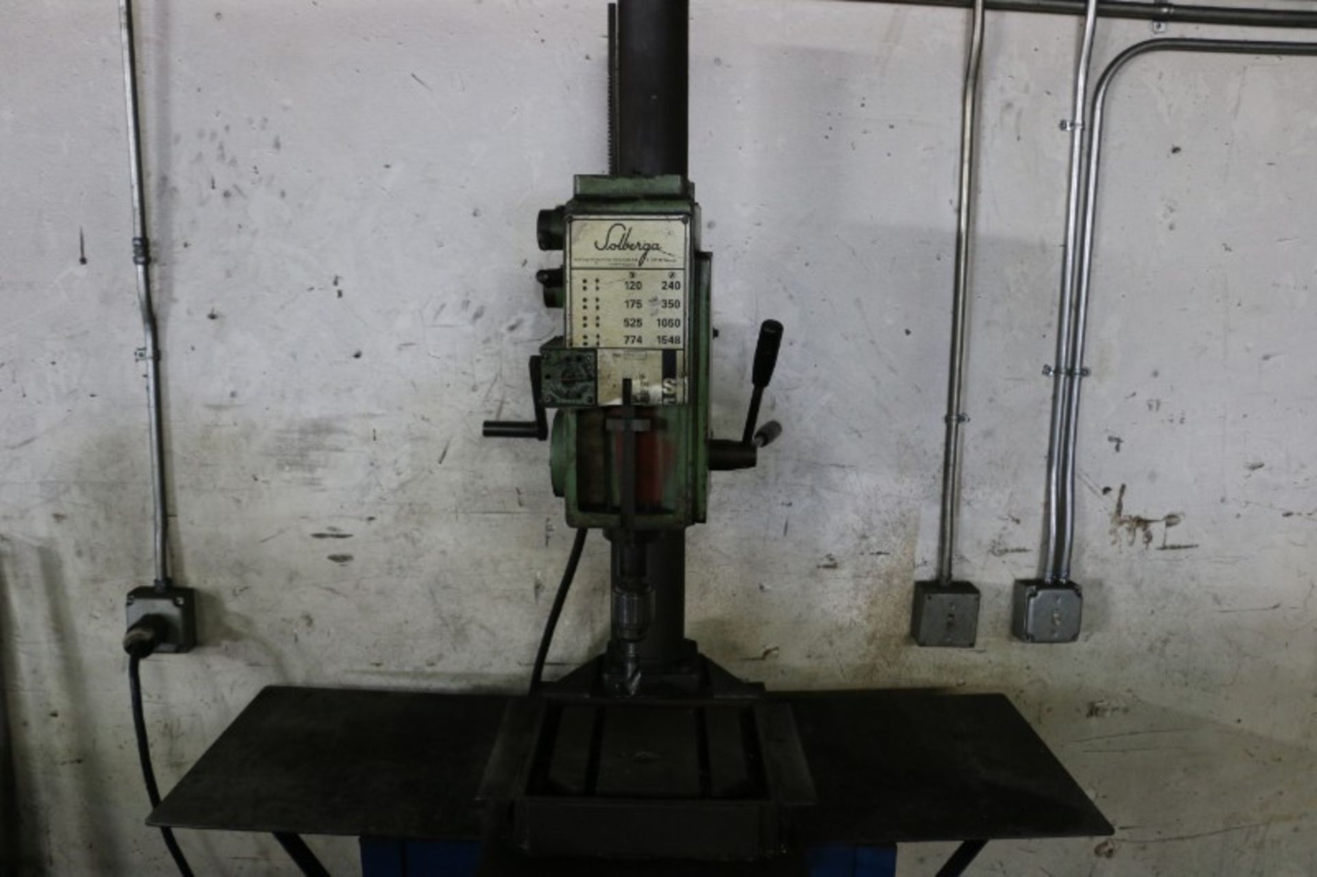 Solberga Manual Drill Press, S/N 3126