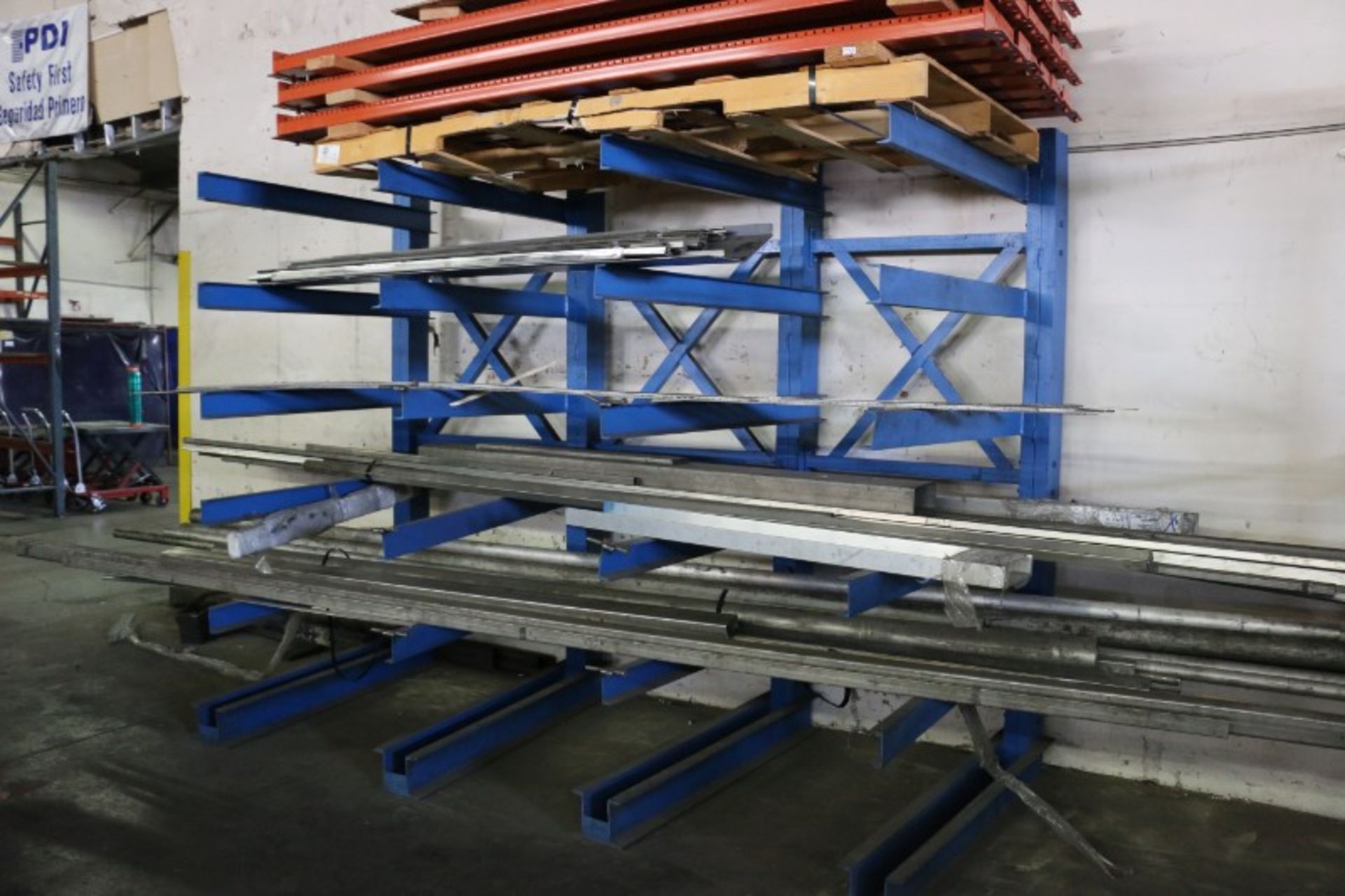 Rack with Assorted Metal (No Pallet Racking Beams) - Image 2 of 3