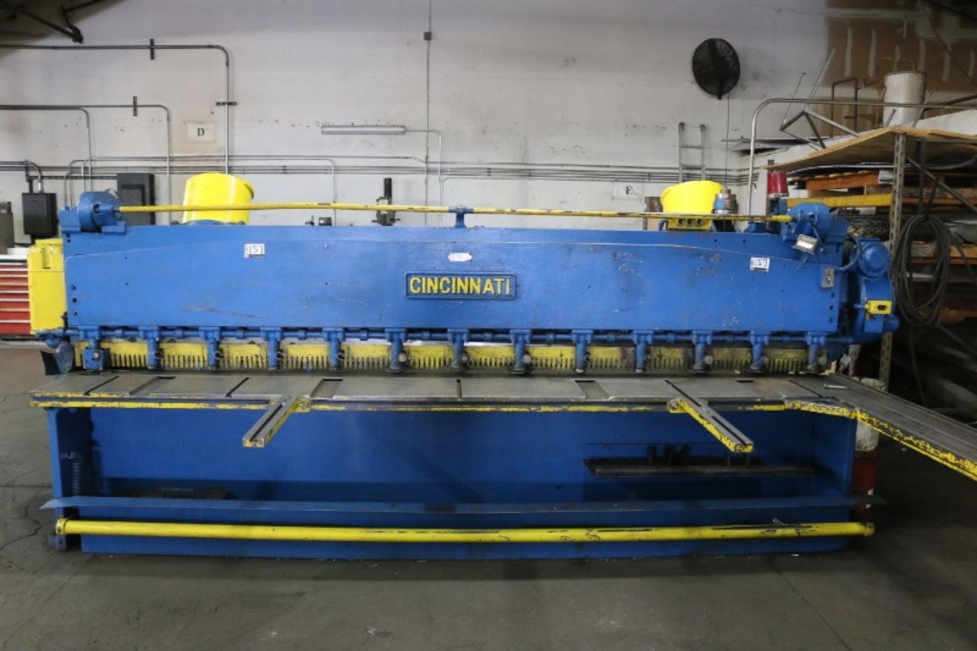 Cincinnati Model 1412 Mechanical Shear Equipped with Squaring Arm, Support Arms, S/N 13299 - Image 4 of 9