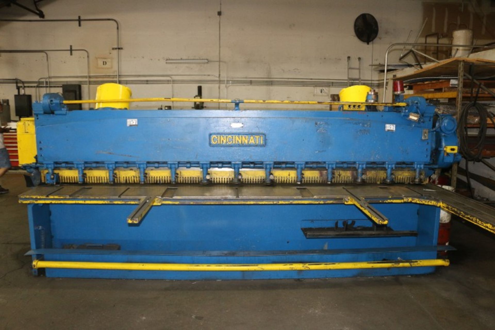 Cincinnati Model 1412 Mechanical Shear Equipped with Squaring Arm, Support Arms, S/N 13299 - Image 5 of 9