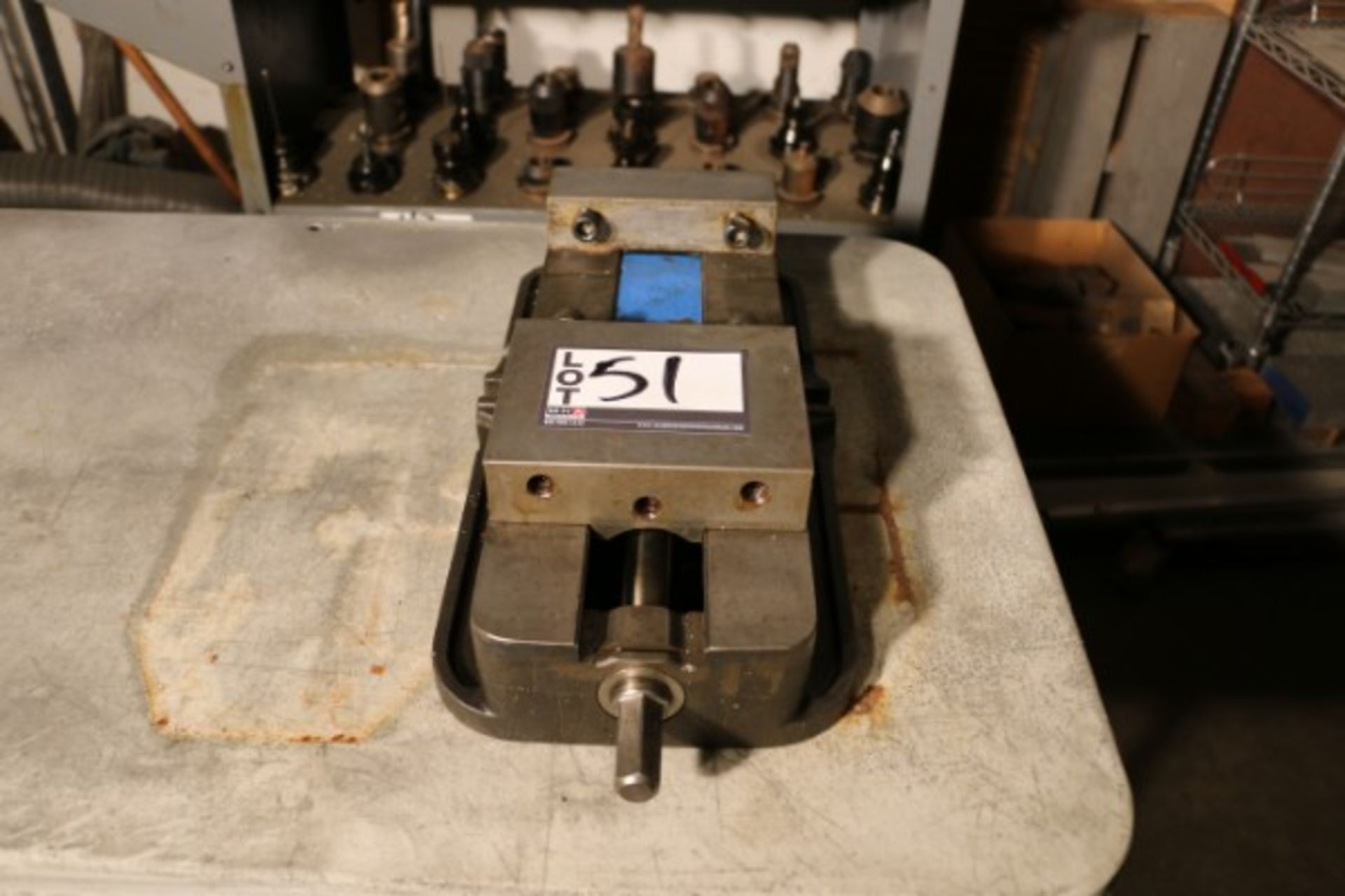 Kurt D675 6" Mill Vise, S/N 123462