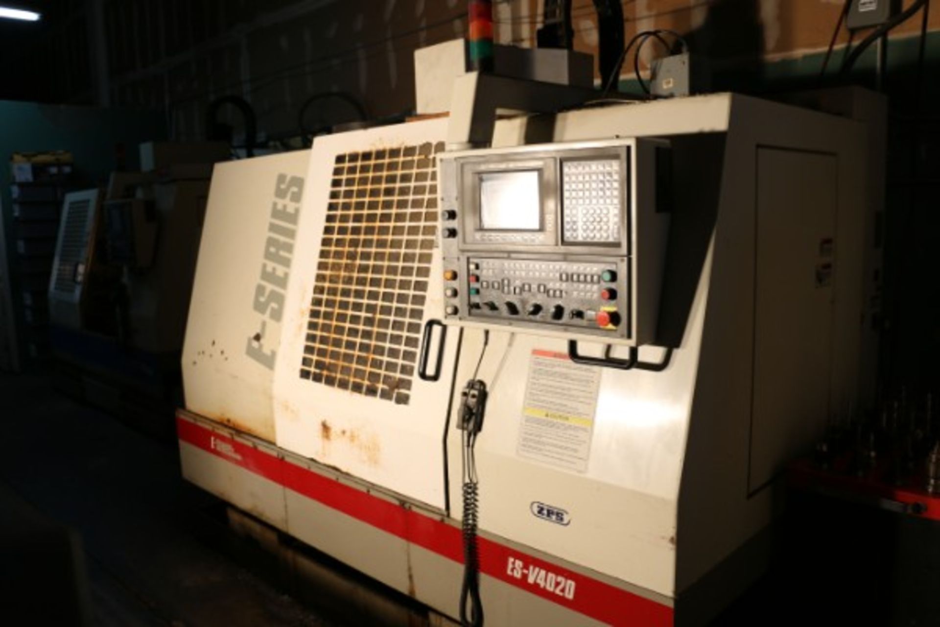 OKUMA MODEL ES-V4020, OKUMA OSP-U10M CONTROL, S/N 1024, 10,178 Cutting Hours, New 2000 - Image 3 of 10