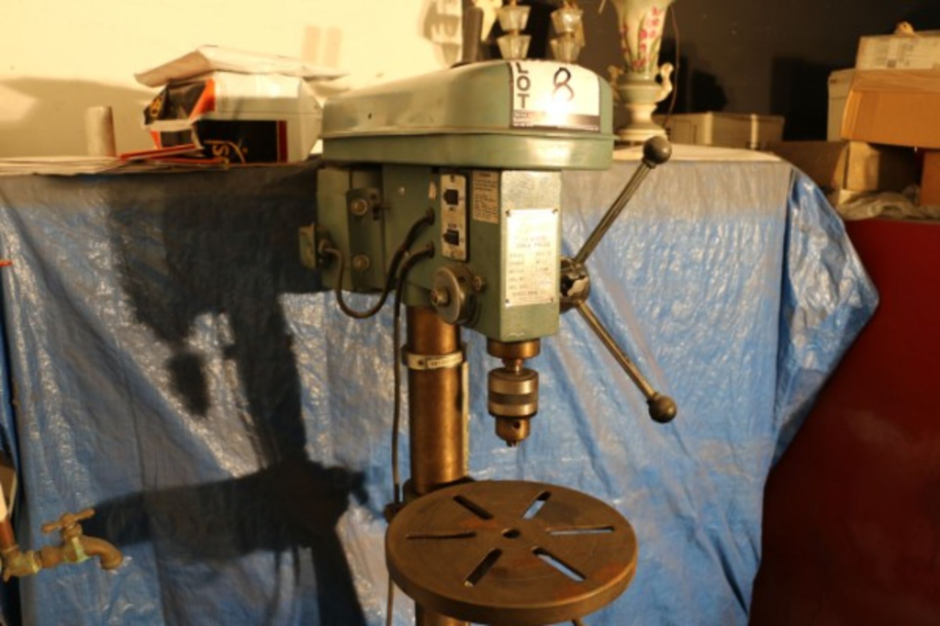 Enco 12 Speed Drill Press S/N 43433 - Image 3 of 4