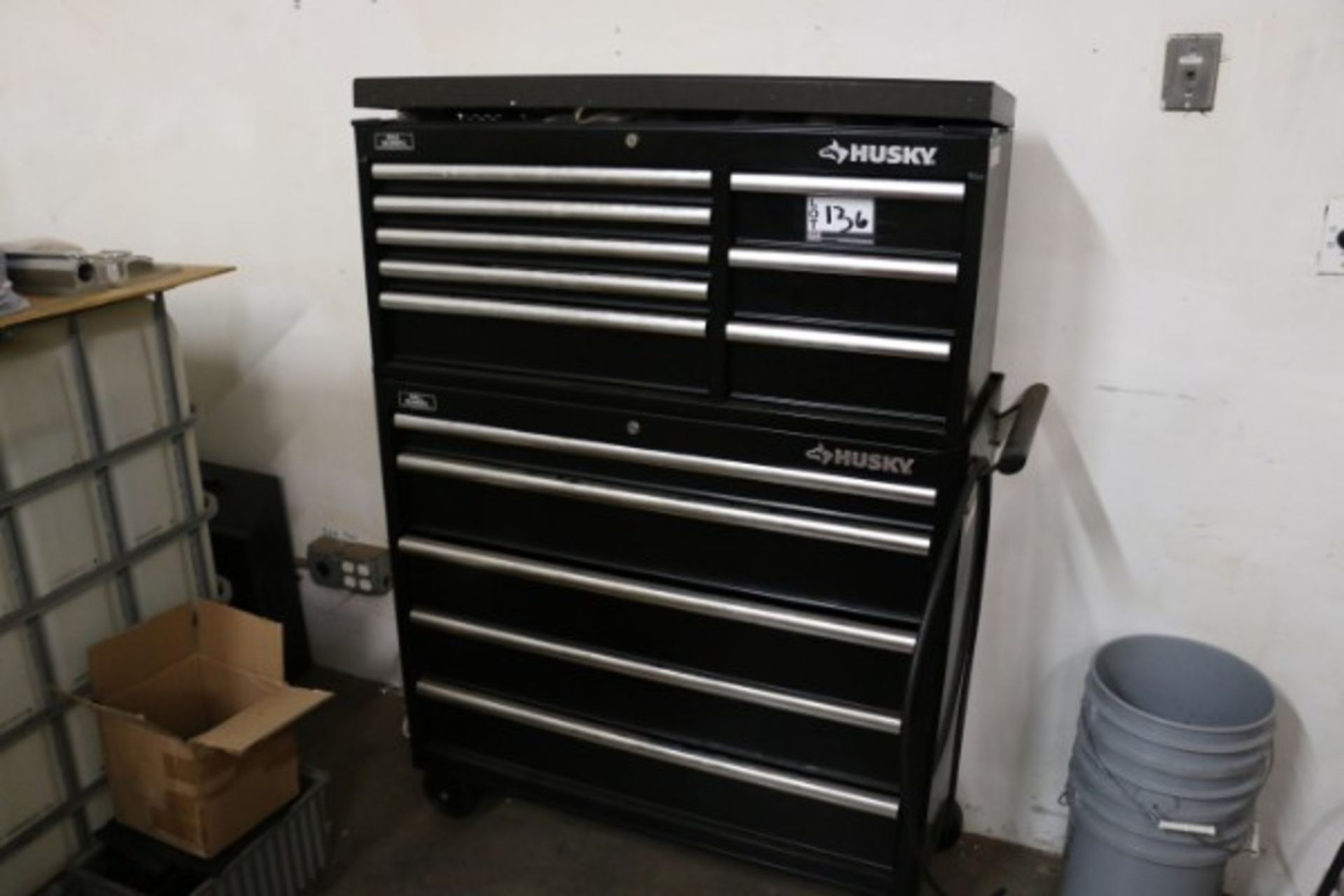 Husky Ball Bearing 13 Drawer Tool Cabinet with Content - Image 2 of 5