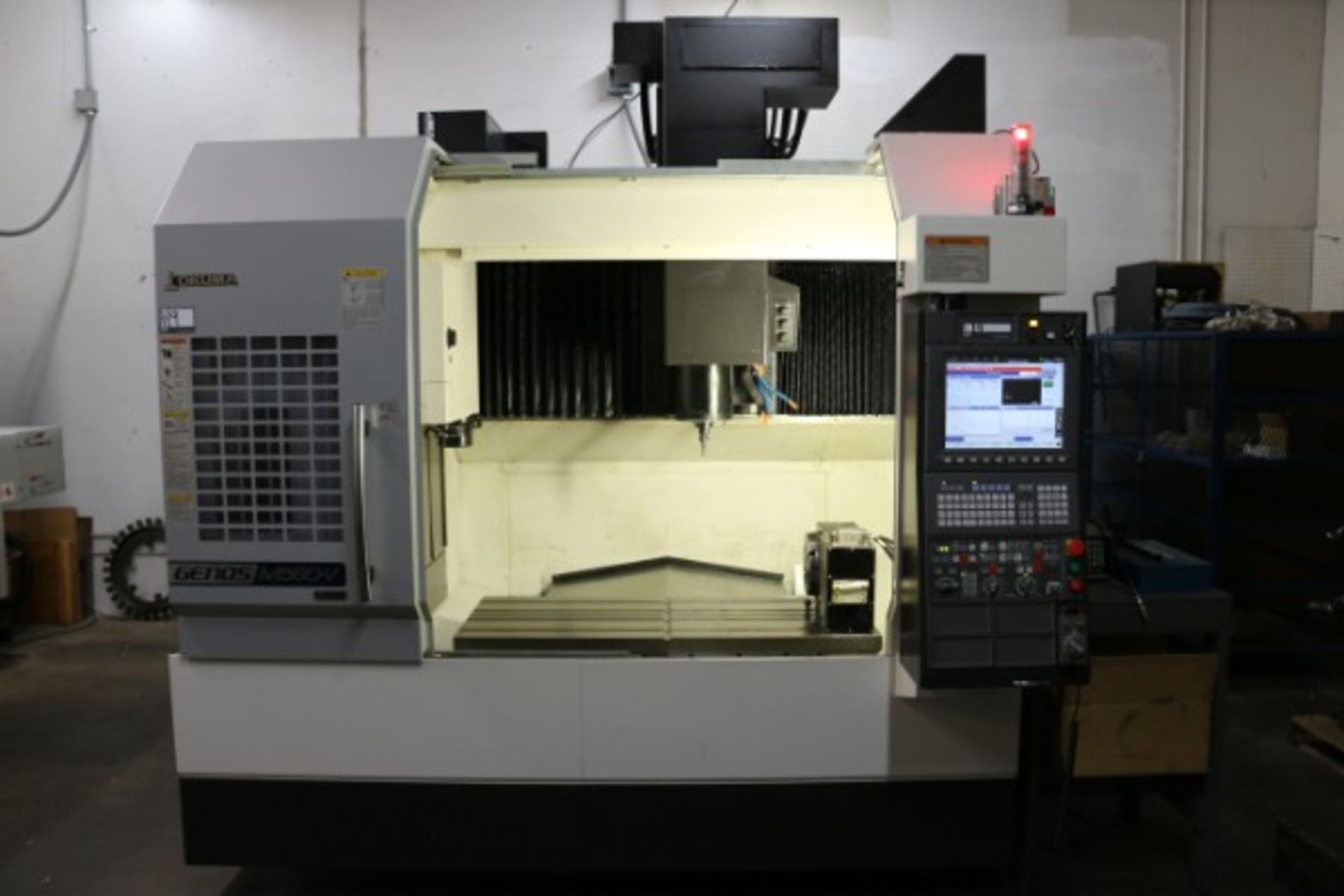 Okuma Genos M560-V, Okuma OSP-P300M Control, S/N 174516, 2038 Cutting Hours, New 2014 - Image 4 of 11