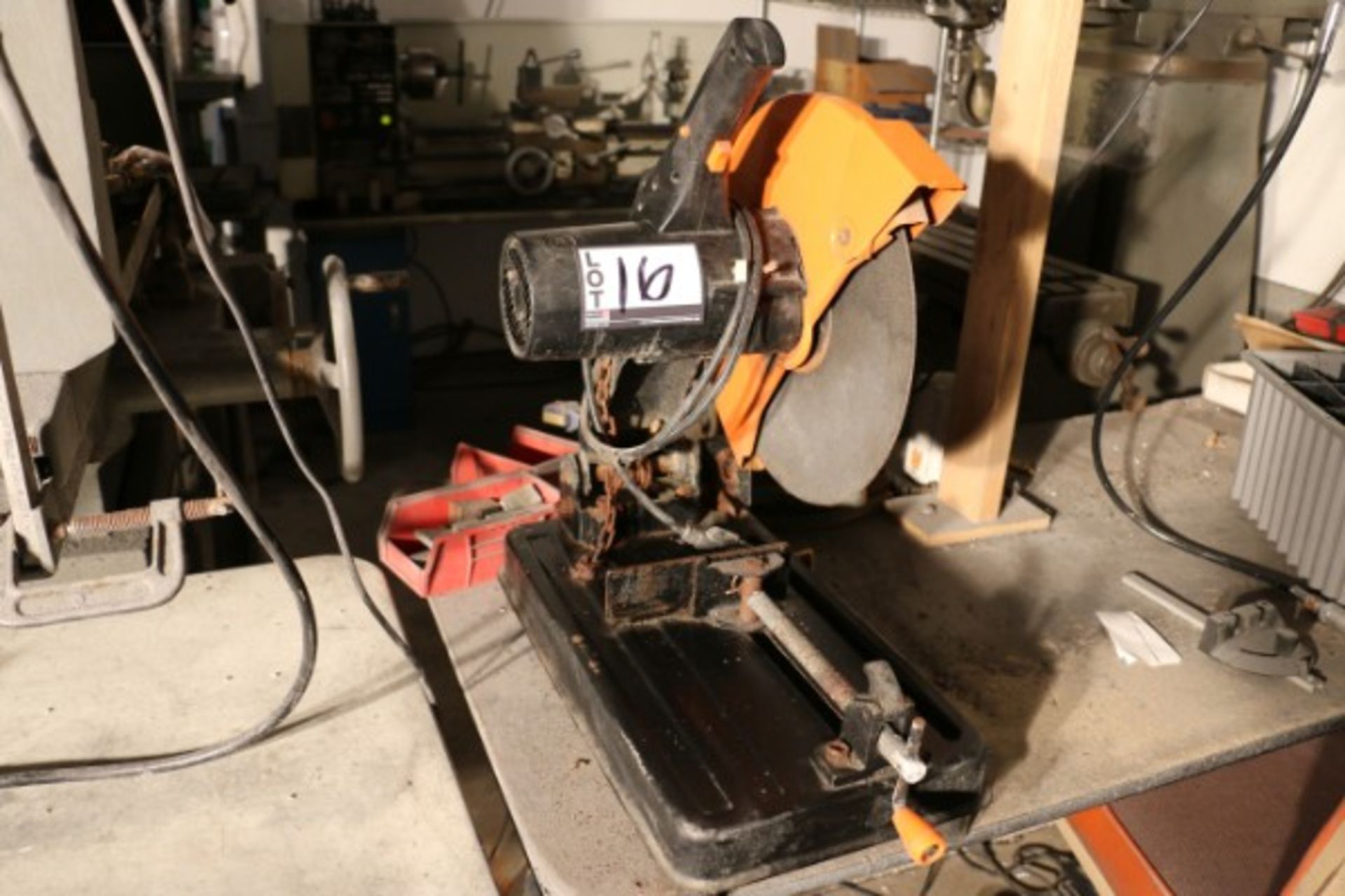 14" Chicago Electric 14" Cut Off Saw - Image 2 of 4