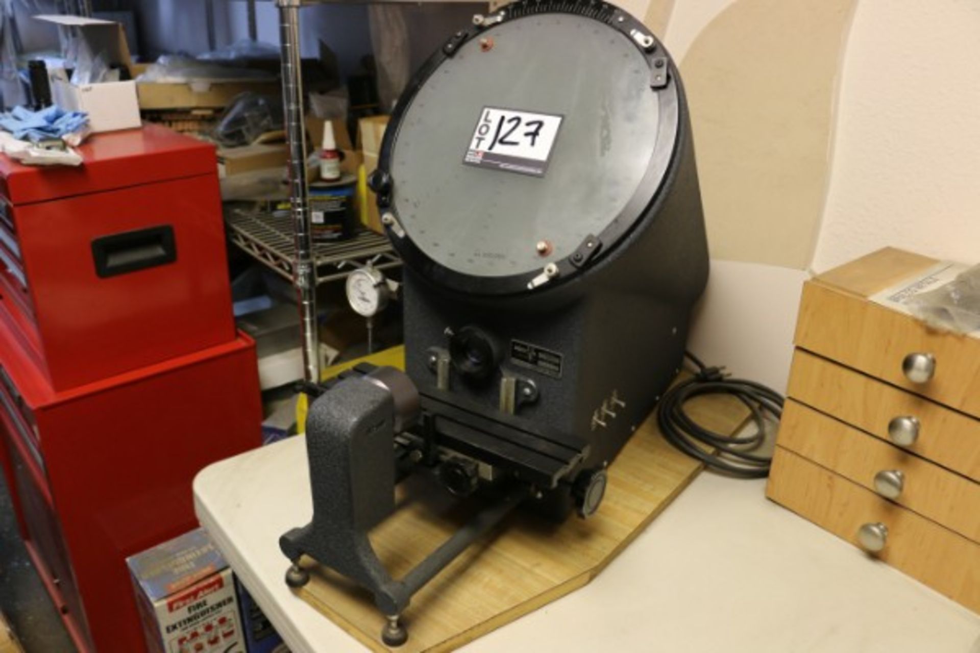 MicroVu 500HP Optical Comparator, S/N 20756 - Image 3 of 6