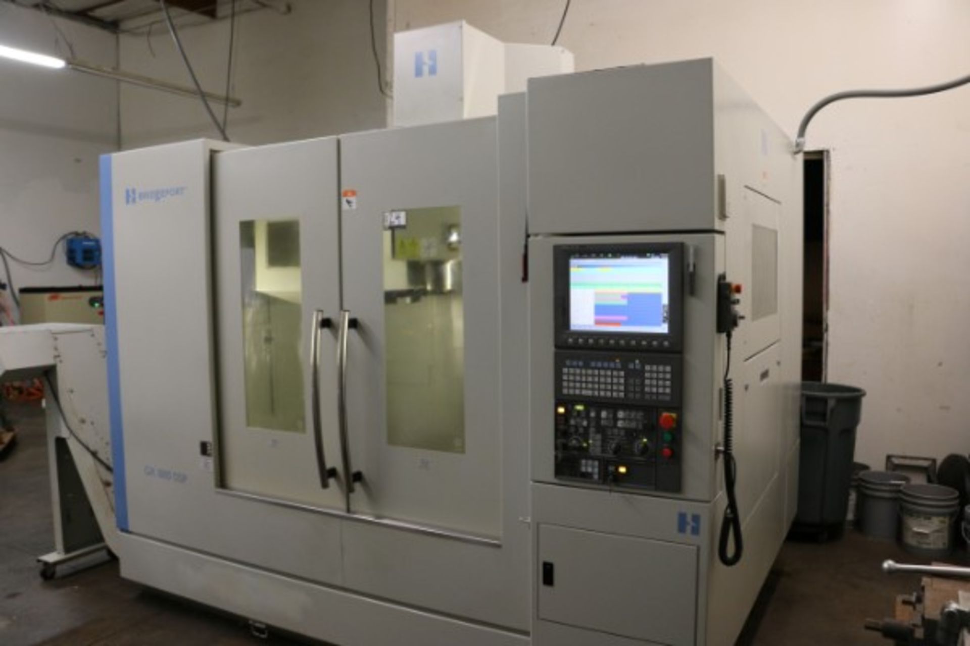 HARDINGE/BRIDGEPORT GX-1000-OSP, OKUMA OSP-P200M CONTROL, S/N NVCB1G0151, 3948 Cut Hours, NEW 2011