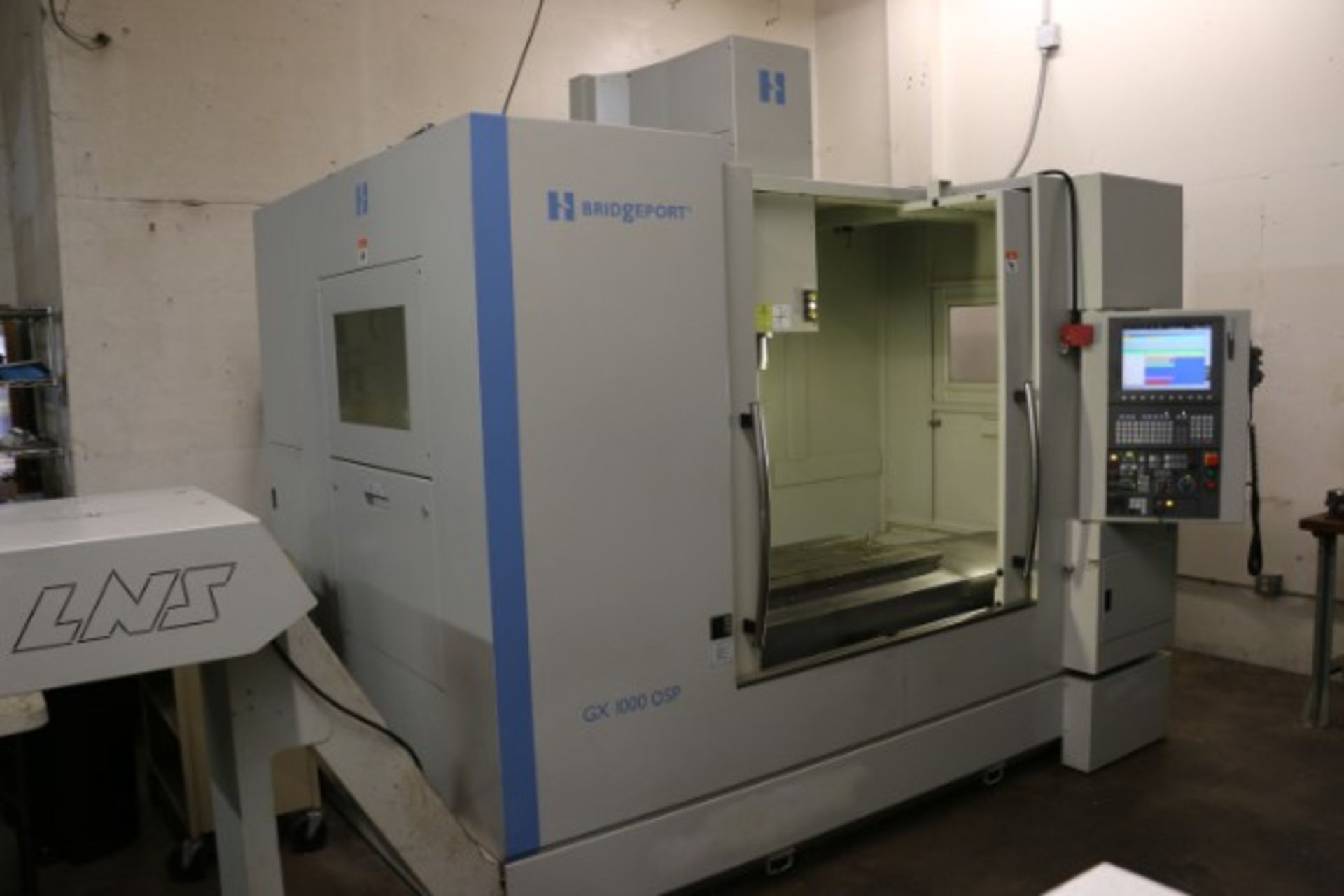 HARDINGE/BRIDGEPORT GX-1000-OSP, OKUMA OSP-P200M CONTROL, S/N NVCB1G0151, 3948 Cut Hours, NEW 2011 - Image 4 of 8