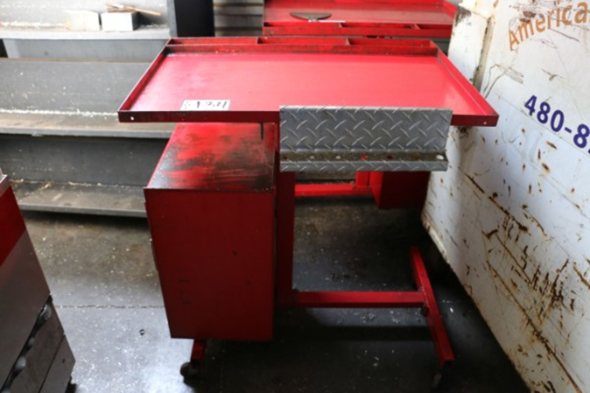 Torin Big Red Jacks Auto Work Station with Cabinet 50lb Capacity