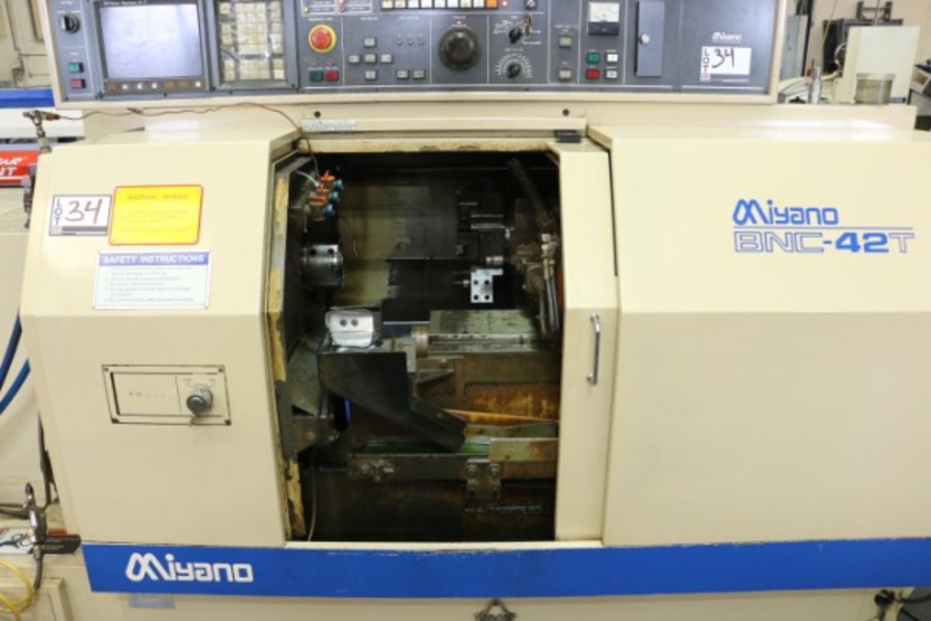 Miyano BNC-42T, Fanuc 0T, CC, S/N BN3447TB - Image 7 of 14