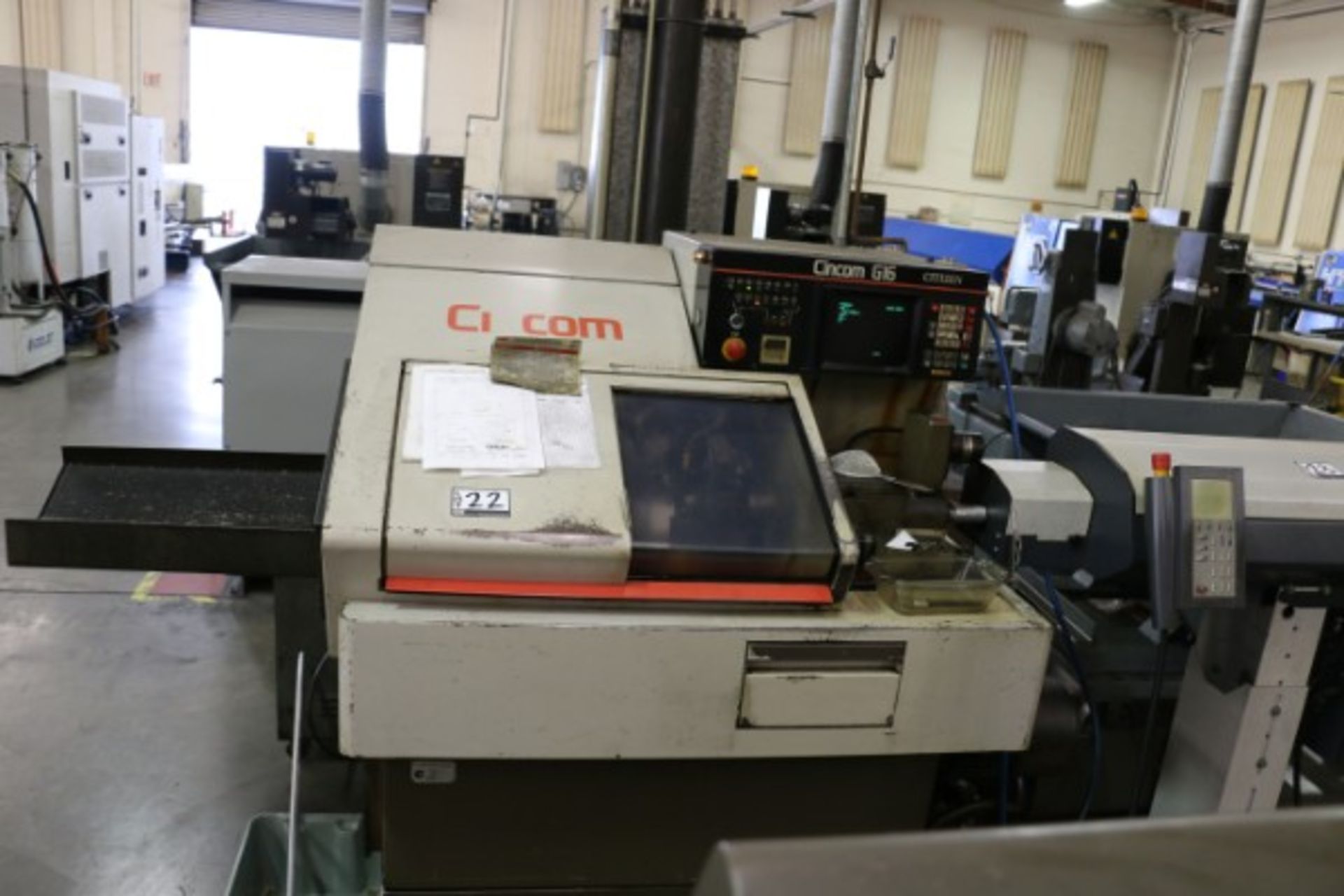 Citizen G-16 CNC Swiss, Fanuc, S/N R-1413