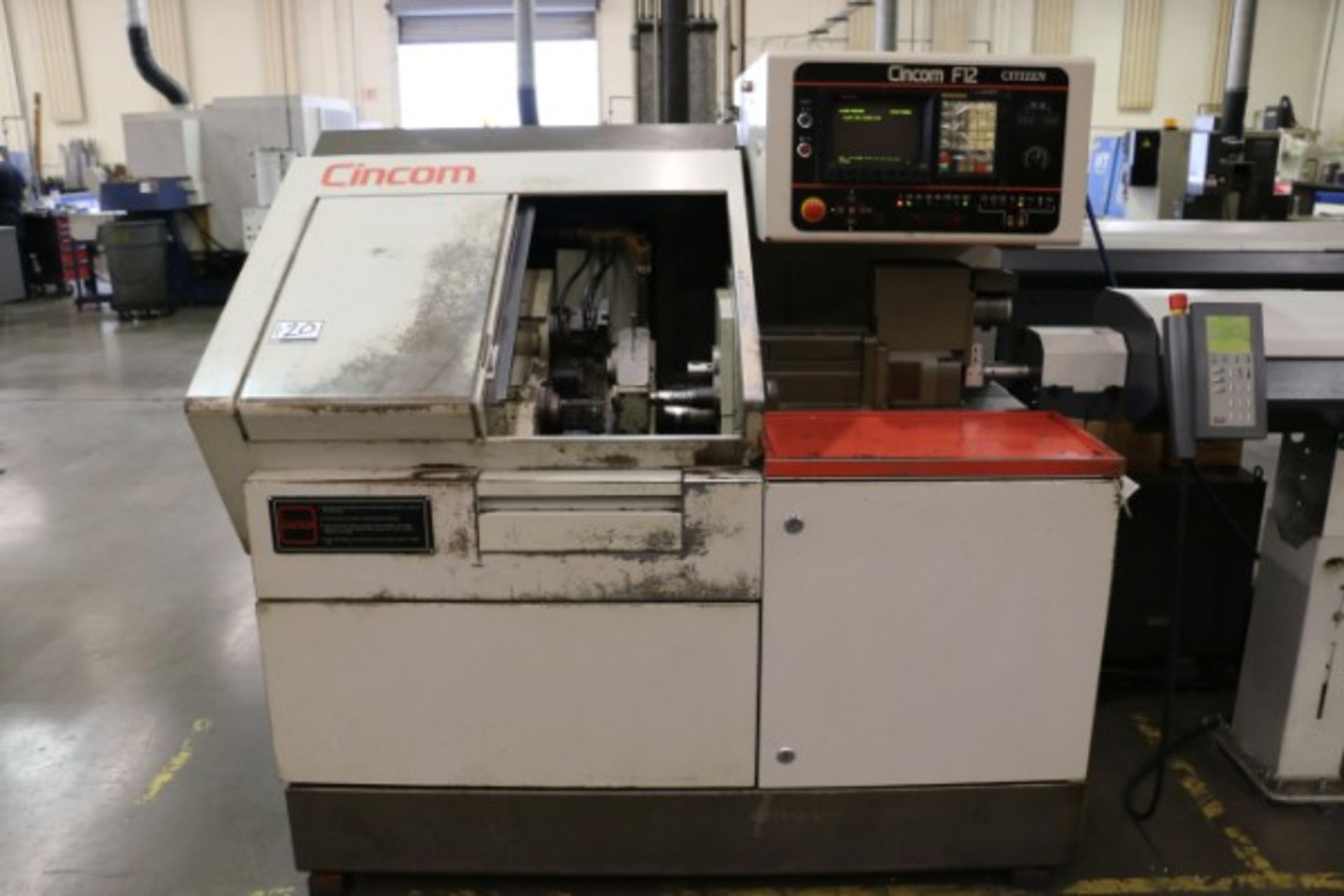 Citzen F-12 CNC Swiss, Fanuc 10T, S/N 2144, New 1986 - Image 4 of 11