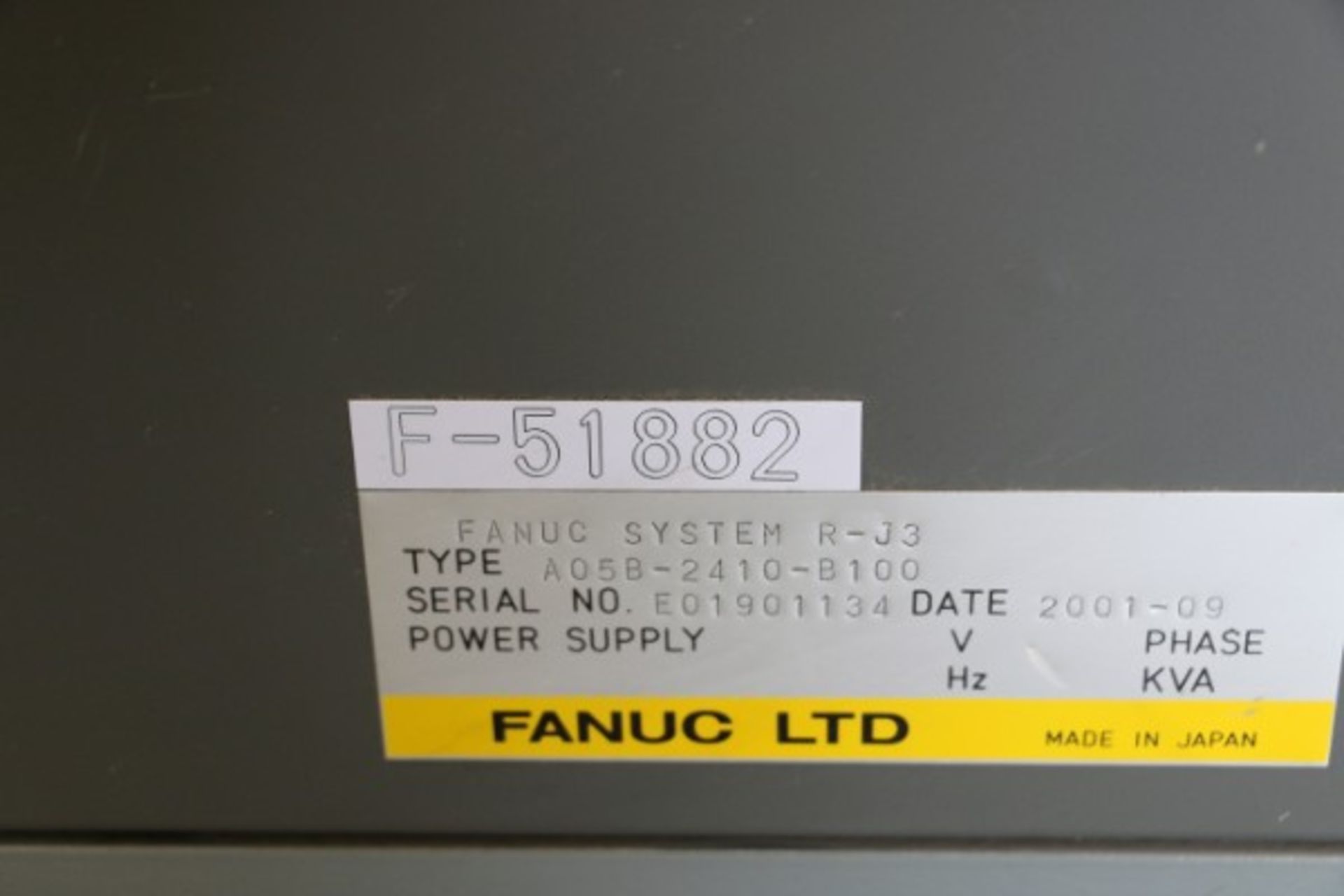 Fanuc LR Mate 200i Robot, Fanuc System R-J3 Mate, S/N E01901134 - Image 8 of 9