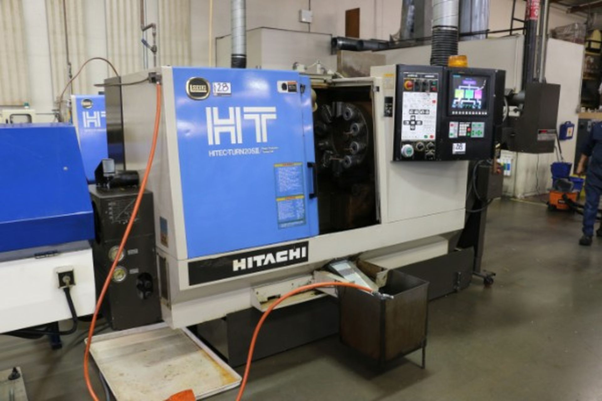 Hitachi Seiki HT-20SII, Multi Seiki ctrl, collet chuck, CC, PC, KV trrt, S/N HTS-2390HL - Image 5 of 13