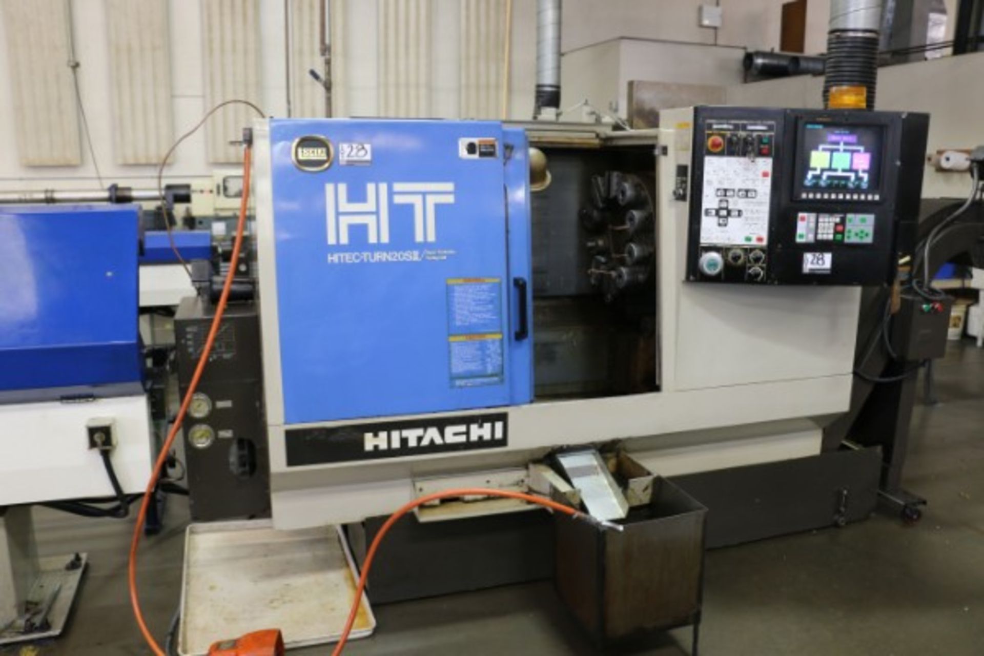 Hitachi Seiki HT-20SII, Multi Seiki ctrl, collet chuck, CC, PC, KV trrt, S/N HTS-2390HL - Image 4 of 13