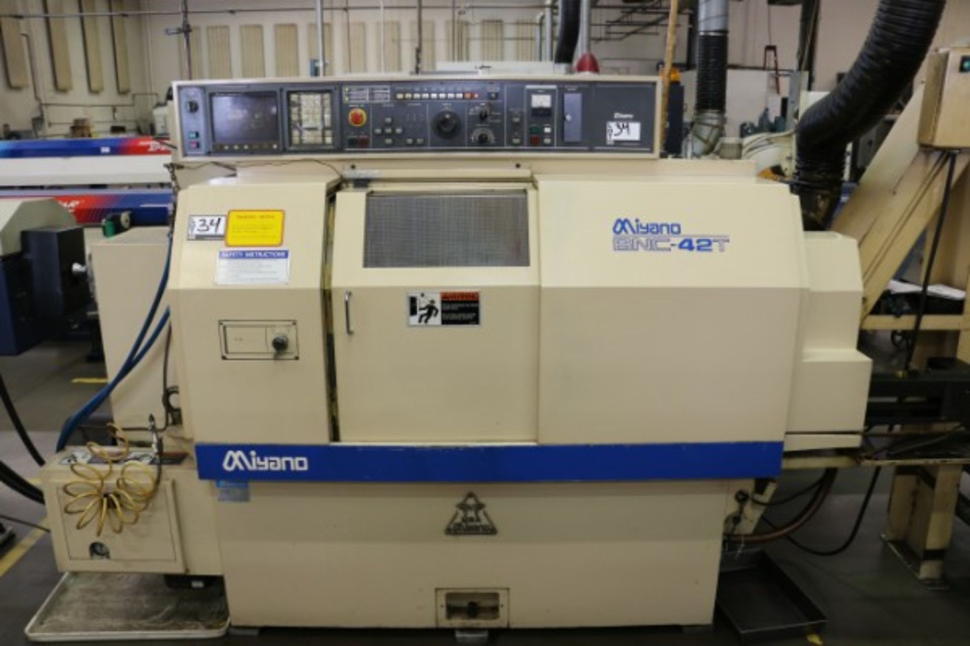 Miyano BNC-42T, Fanuc 0T, CC, S/N BN3447TB