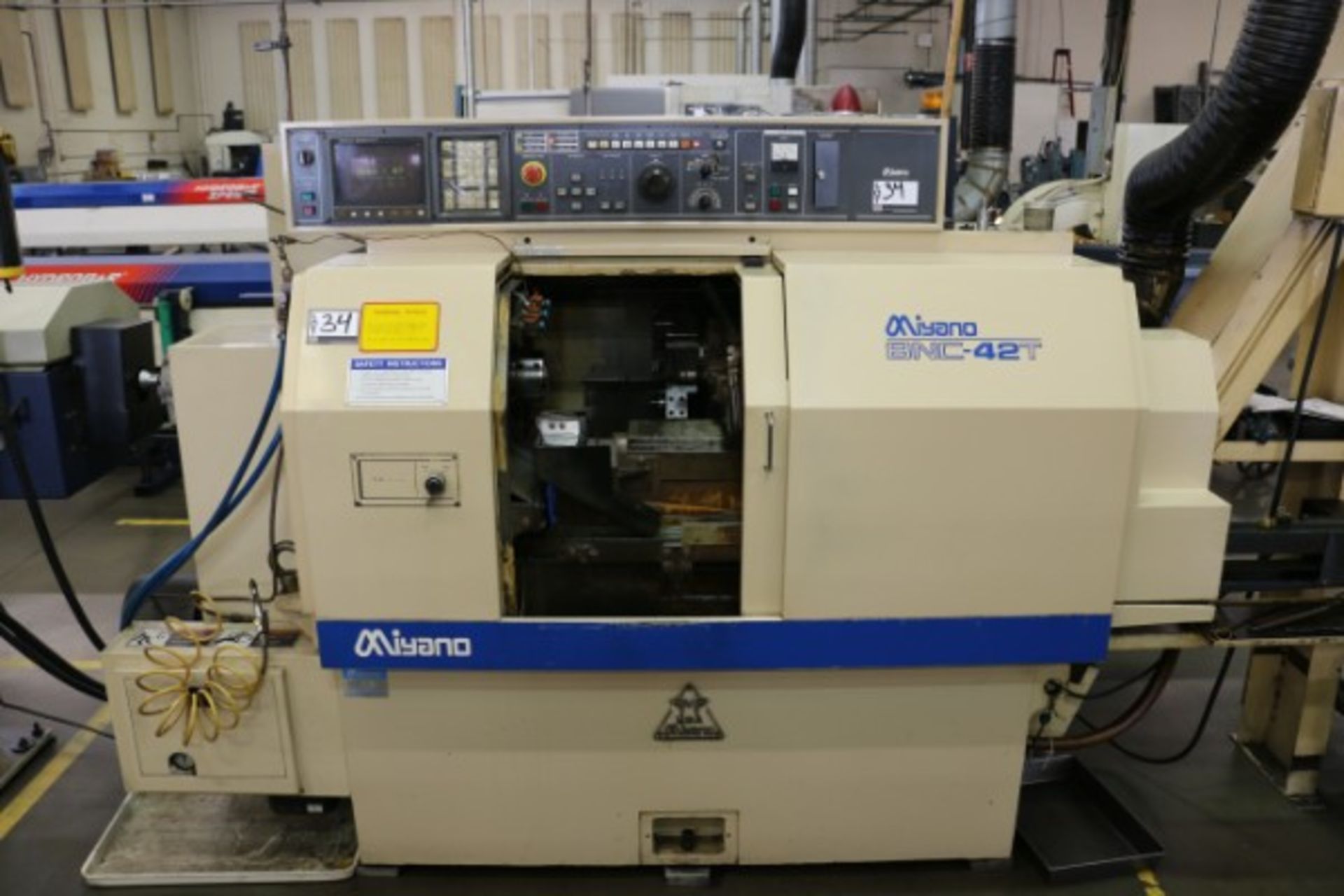 Miyano BNC-42T, Fanuc 0T, CC, S/N BN3447TB - Image 4 of 14