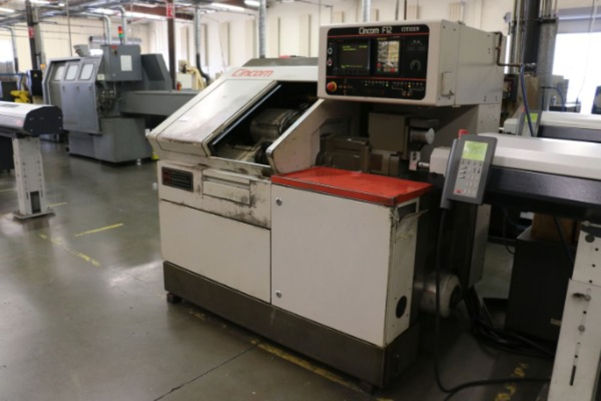 Citzen F-12 CNC Swiss, Fanuc 10T, S/N 2144, New 1986 - Image 6 of 11