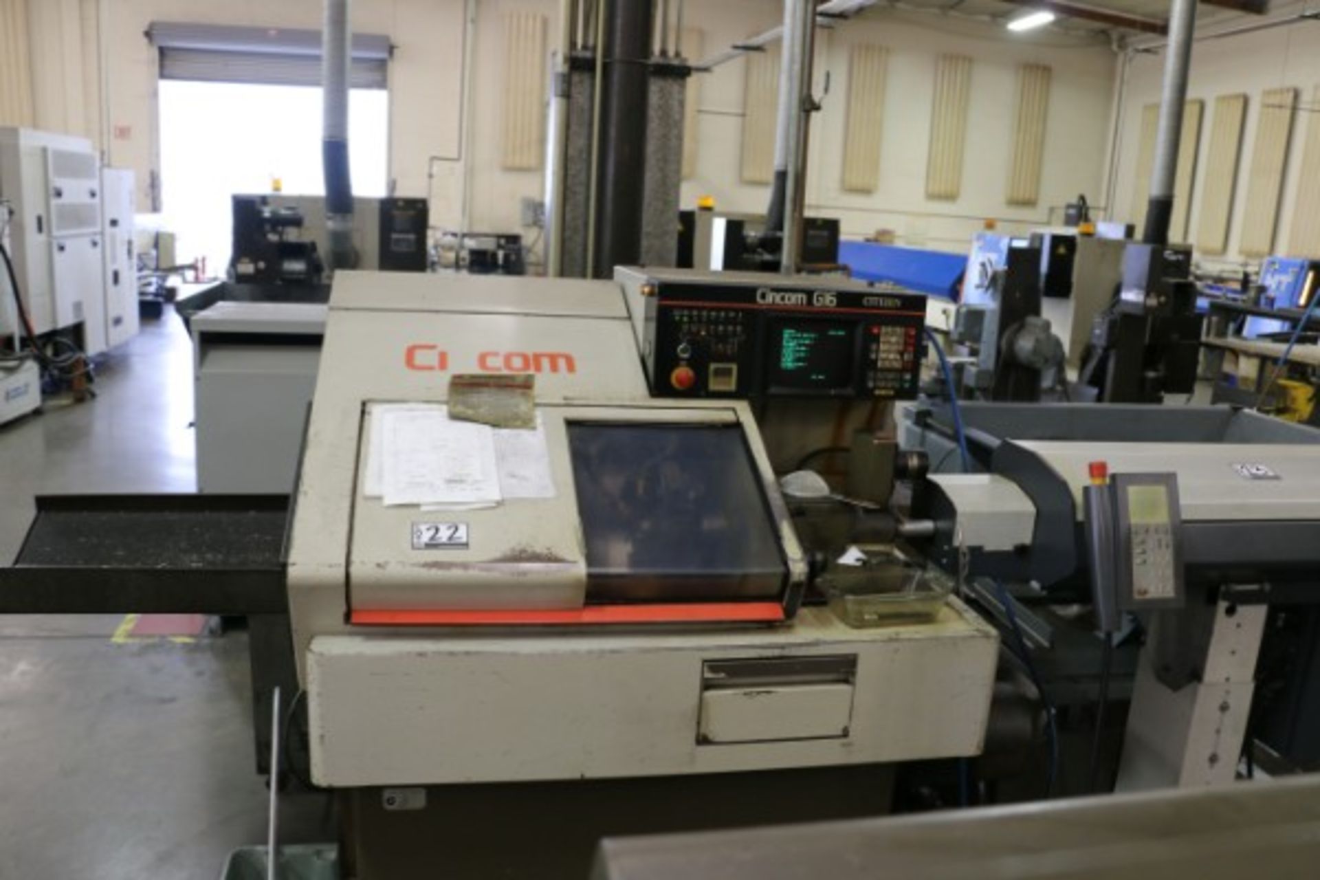 Citizen G-16 CNC Swiss, Fanuc, S/N R-1413 (Located in Torrance, CA) - Image 2 of 7