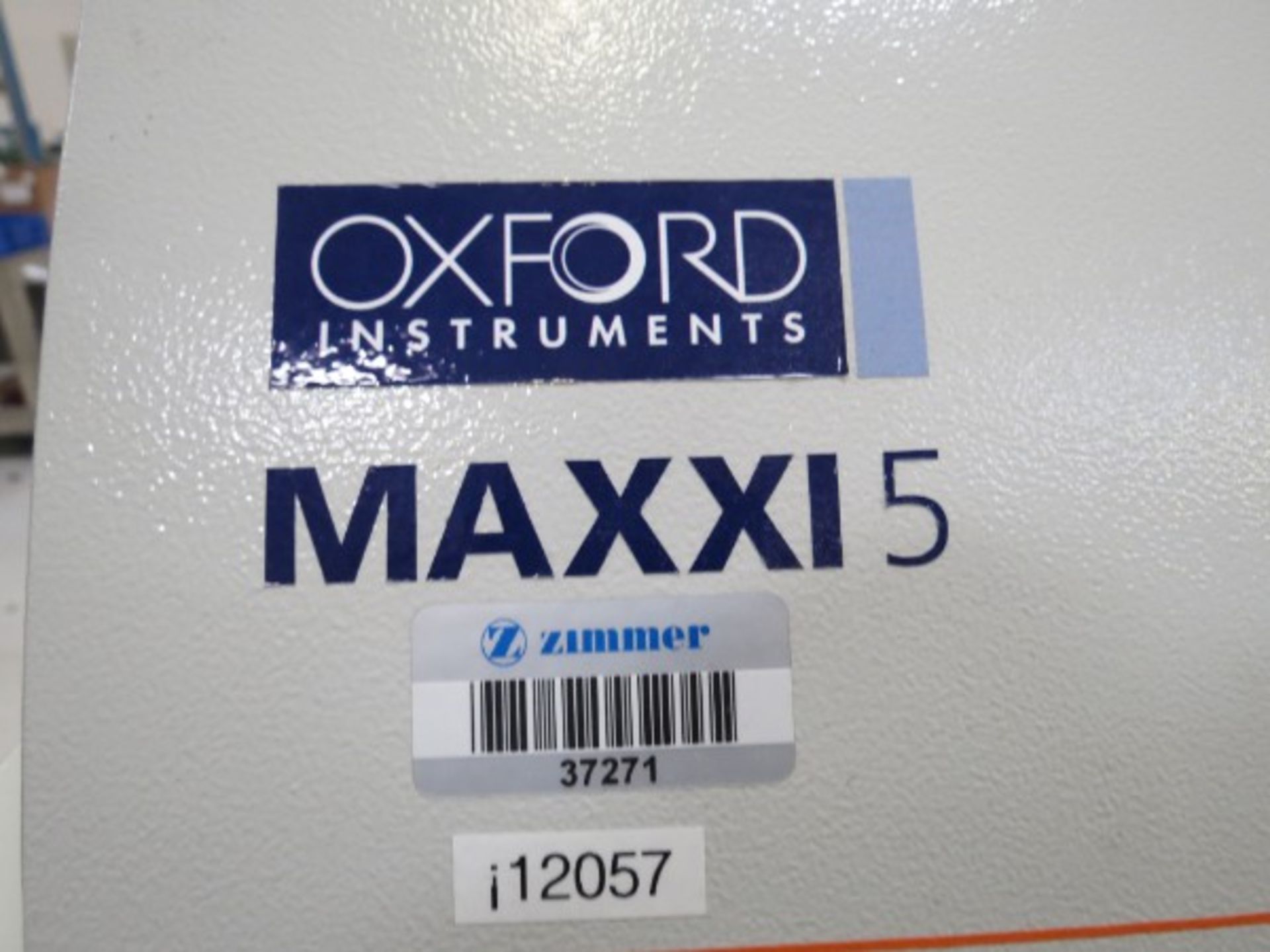 Oxford Instruments MAXXI 5 XRF Metal Analyzer, s/n 35F1386, New 2015 - Image 6 of 7