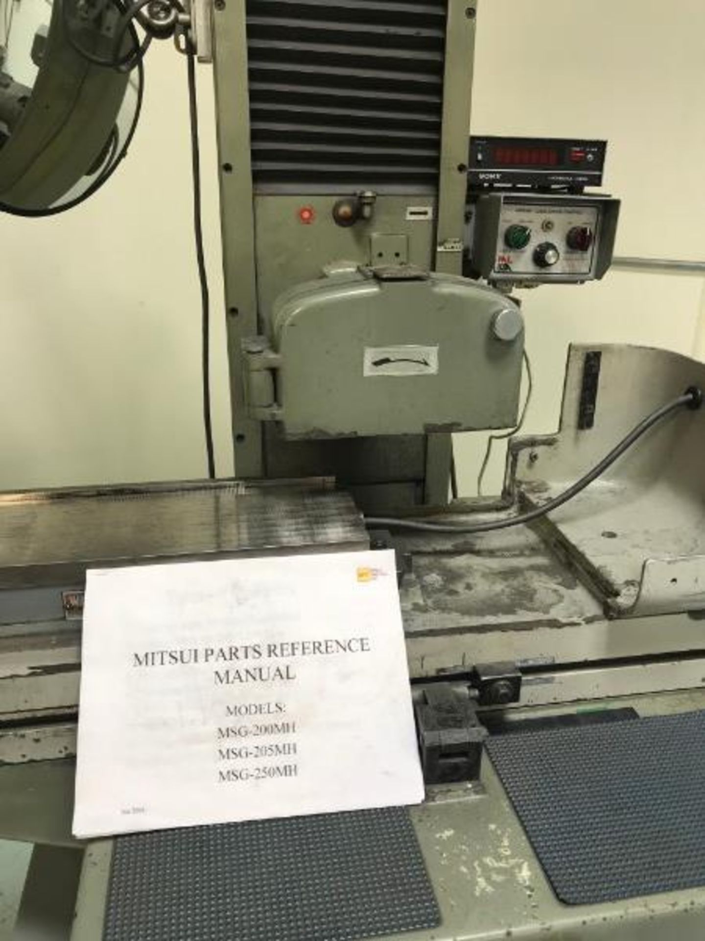 Mitsui 250MH Surface Grinder with Sony Magnescale LY-201A, S/N 82022546 (Located at 4925 Robert J - Image 5 of 10