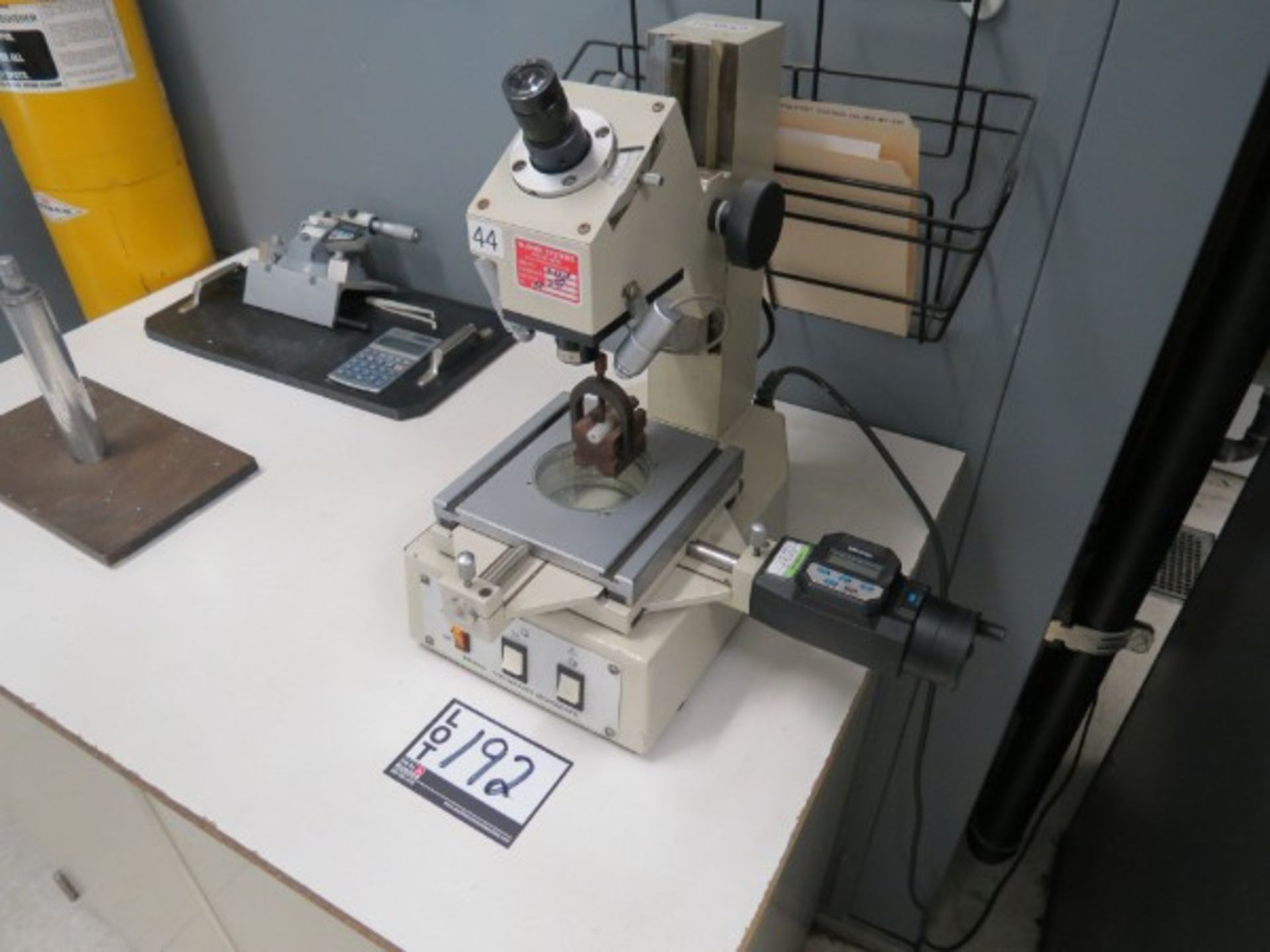 Mitutoyo TM-101 Tool Makers Microscope, S/N 10832 - Image 3 of 3
