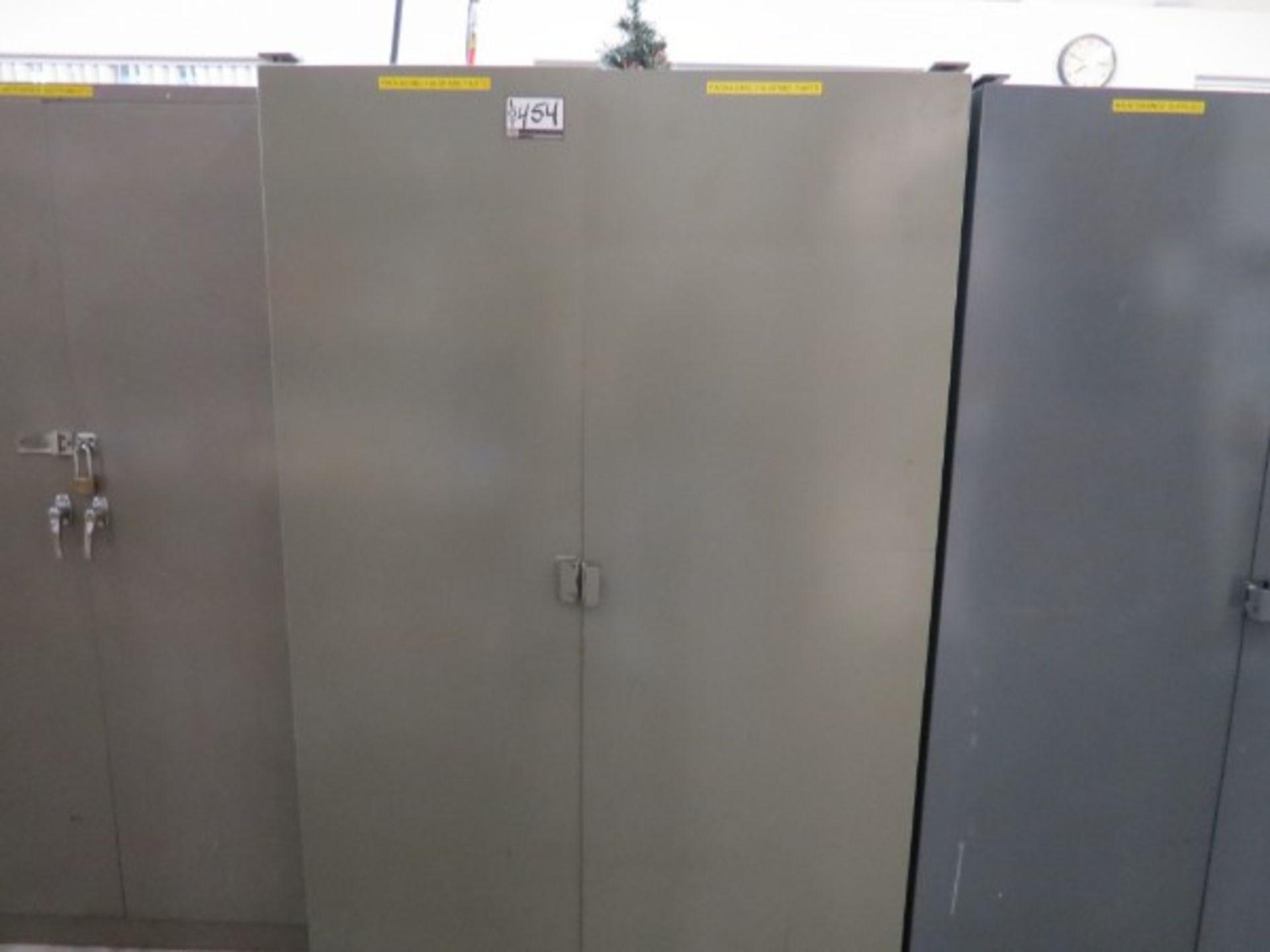 Metal Maintenance 2 Door Cabinet with Assorted Hardware - Image 5 of 6