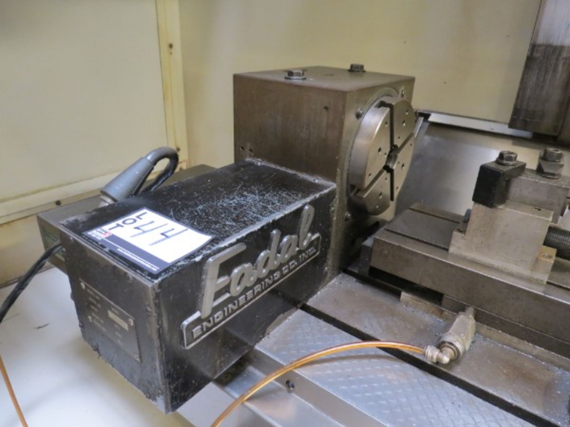 Fadal VH-65 CNC Rotary Table, 6.5” face plate, 12” max. swing, S/N 7560992 - Image 2 of 3