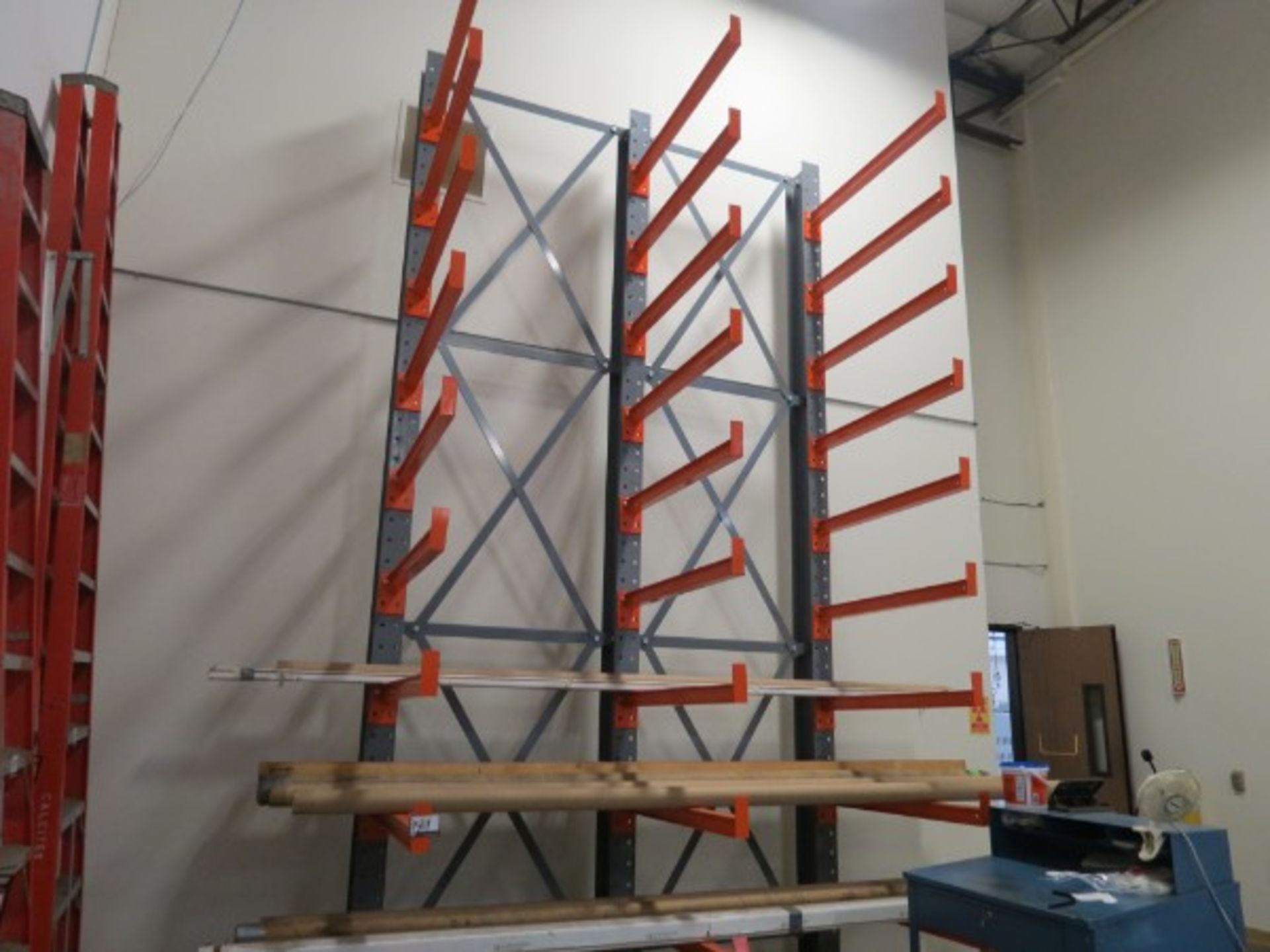 Heavy Duty 8 Shelf Cantilever Rack - Image 3 of 3