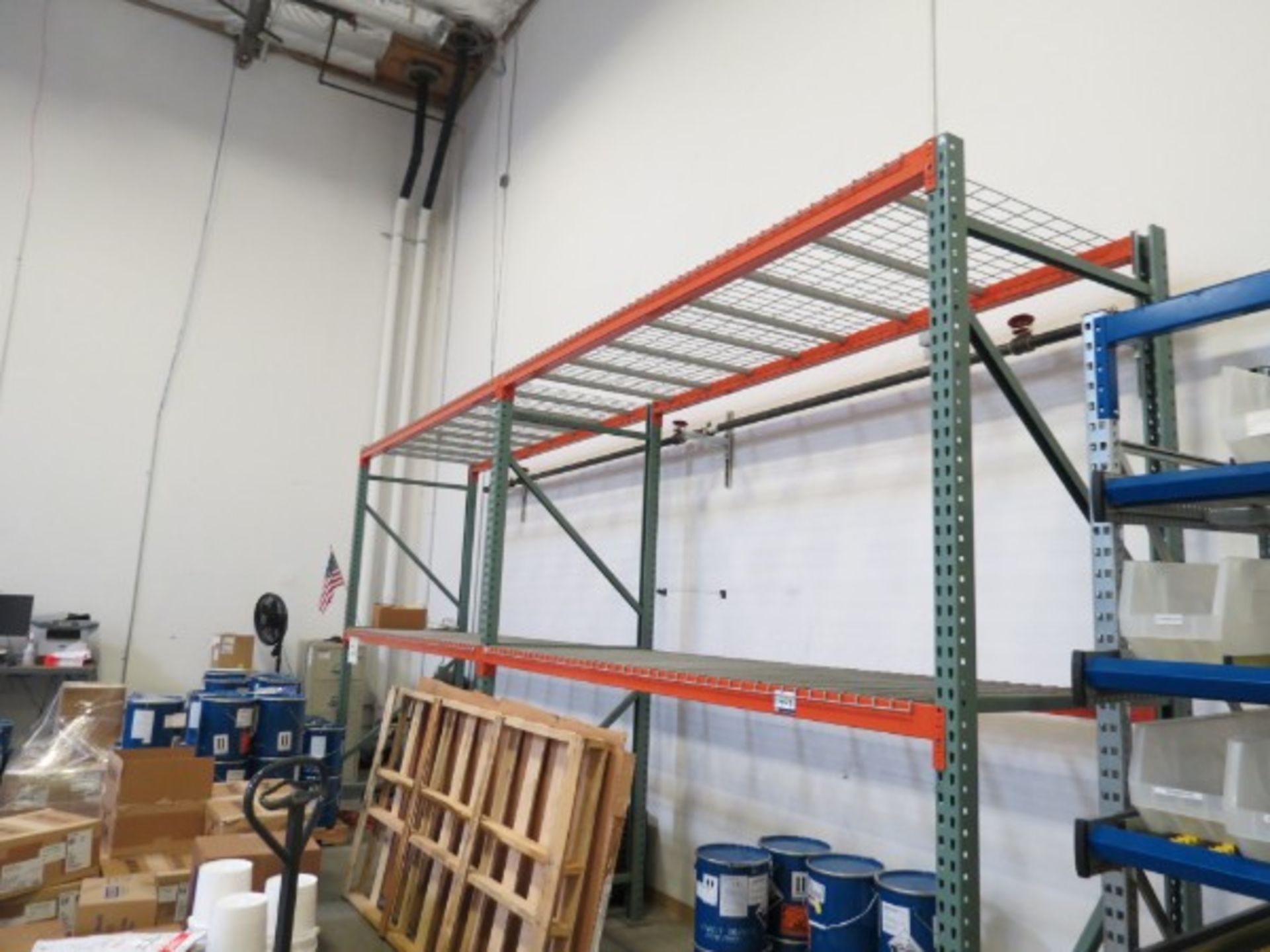 9 Section Heavy Duty Pallet Racking